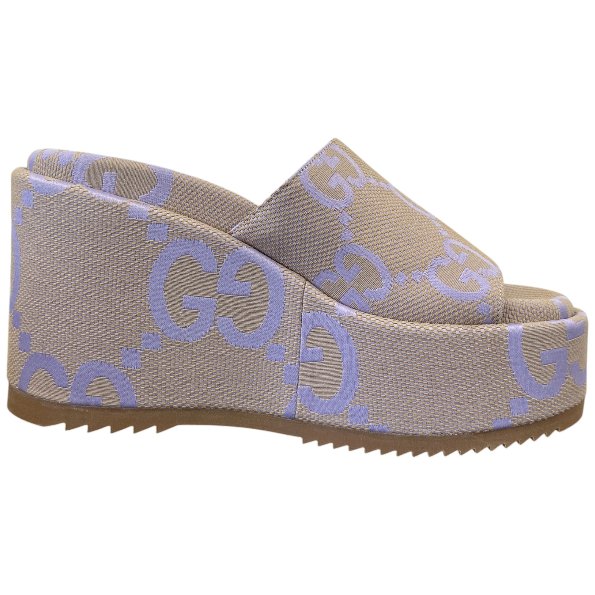 Women's Gg Supreme Platform Slides Purple Size EU 38 / UK 5