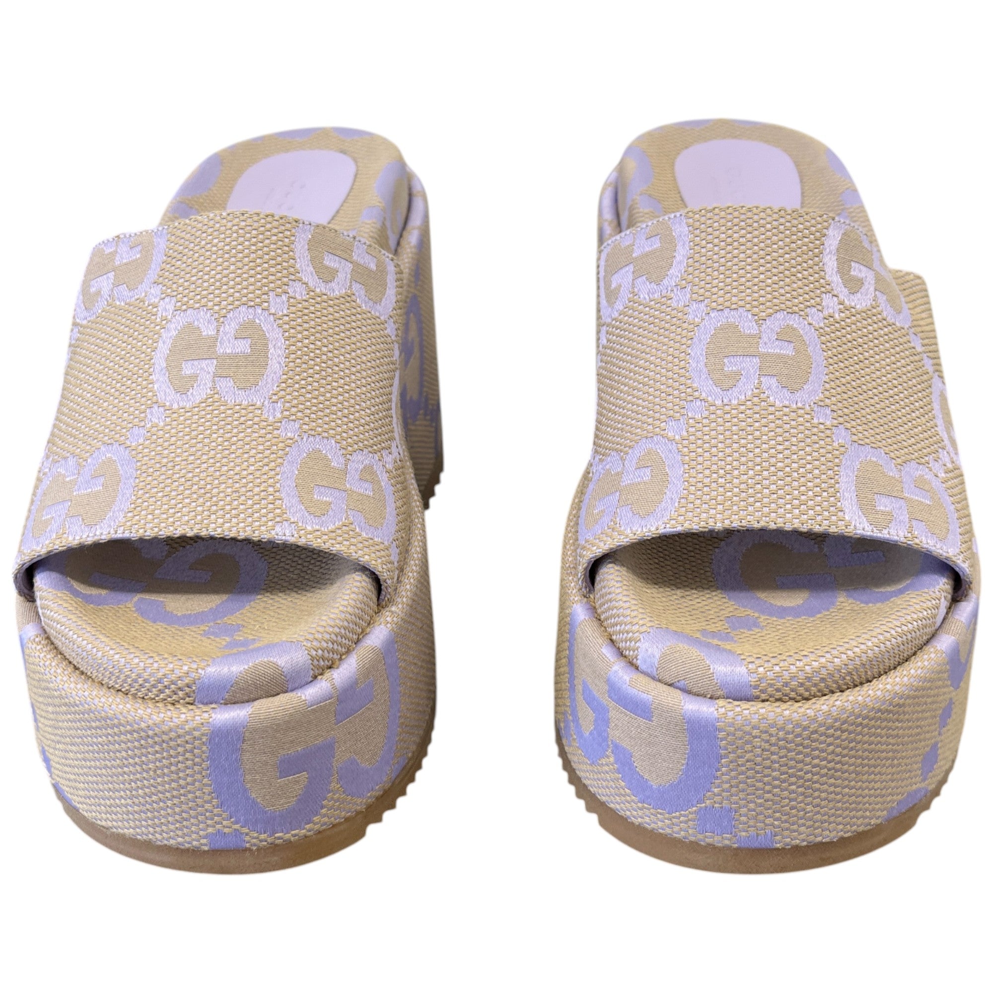 Women's Gg Supreme Platform Slides Purple Size EU 38 / UK 5