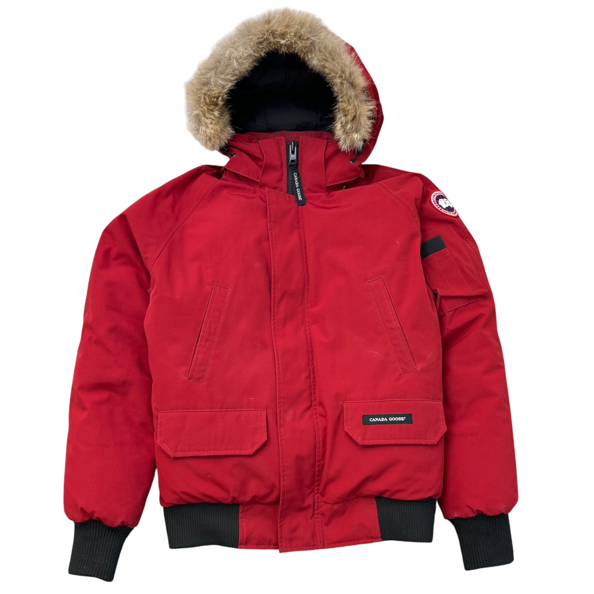 Men's Chilliwack Bomber Down Jacket Red Size S