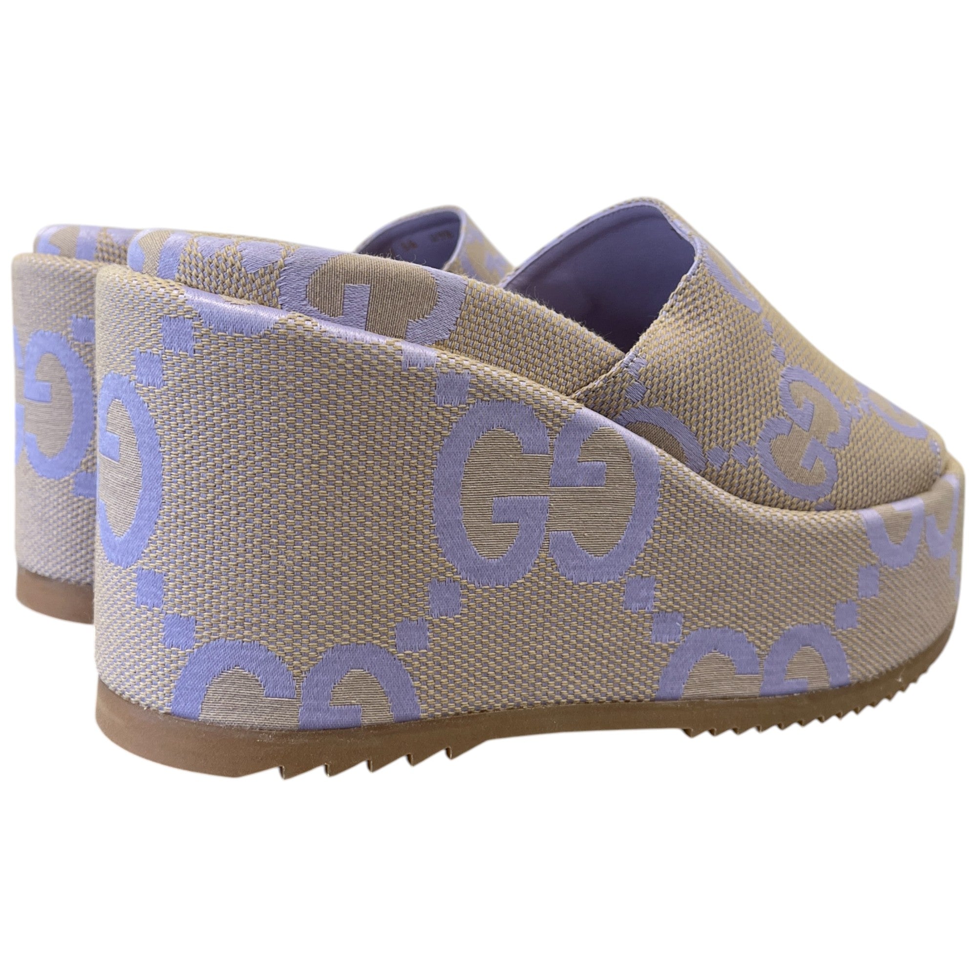 Women's Gg Supreme Platform Slides Purple Size EU 38 / UK 5