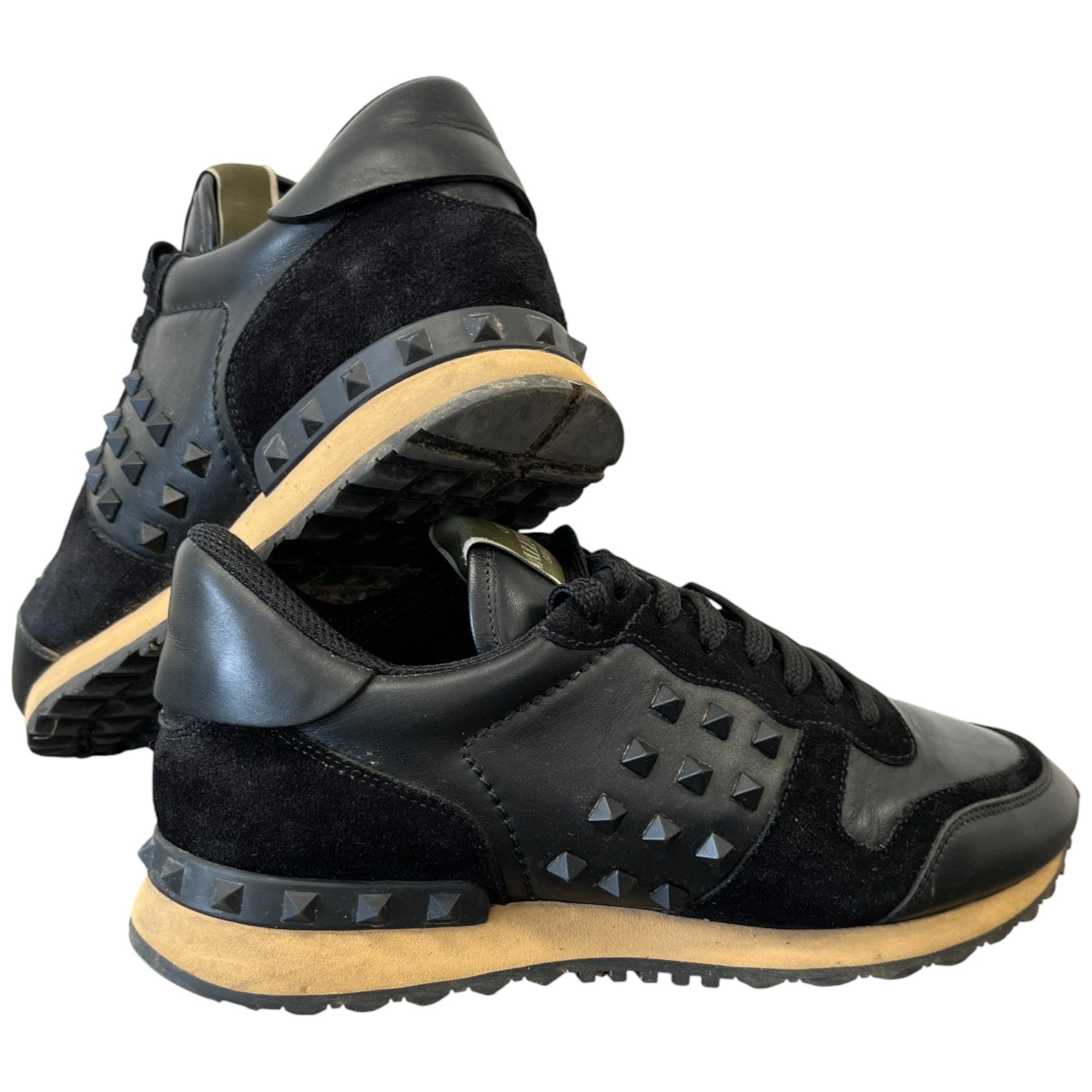 Men's Rockrunner Low Trainers Black Size EU 41 / UK 7