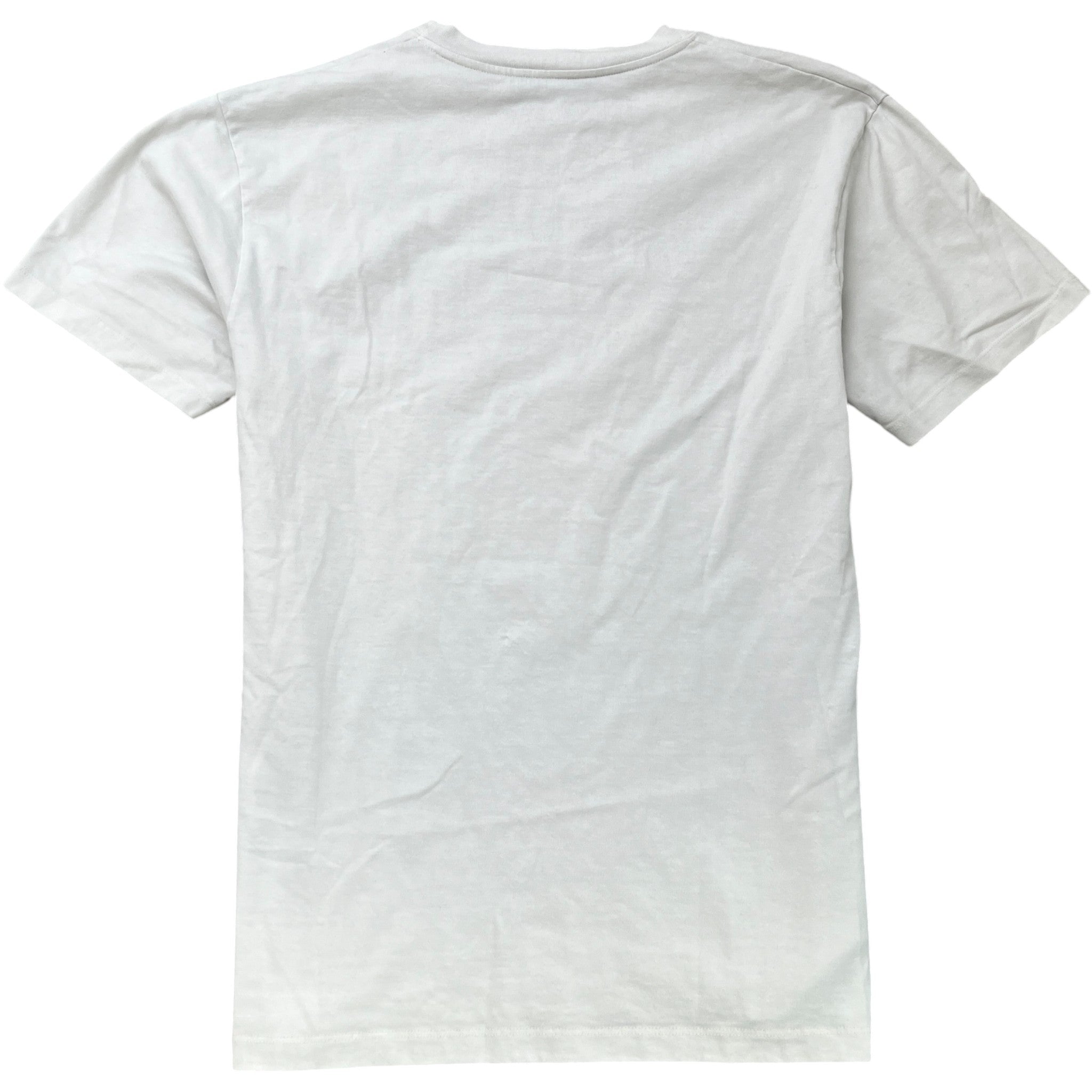 Men's Blade Logo Print T-Shirt White Size XS