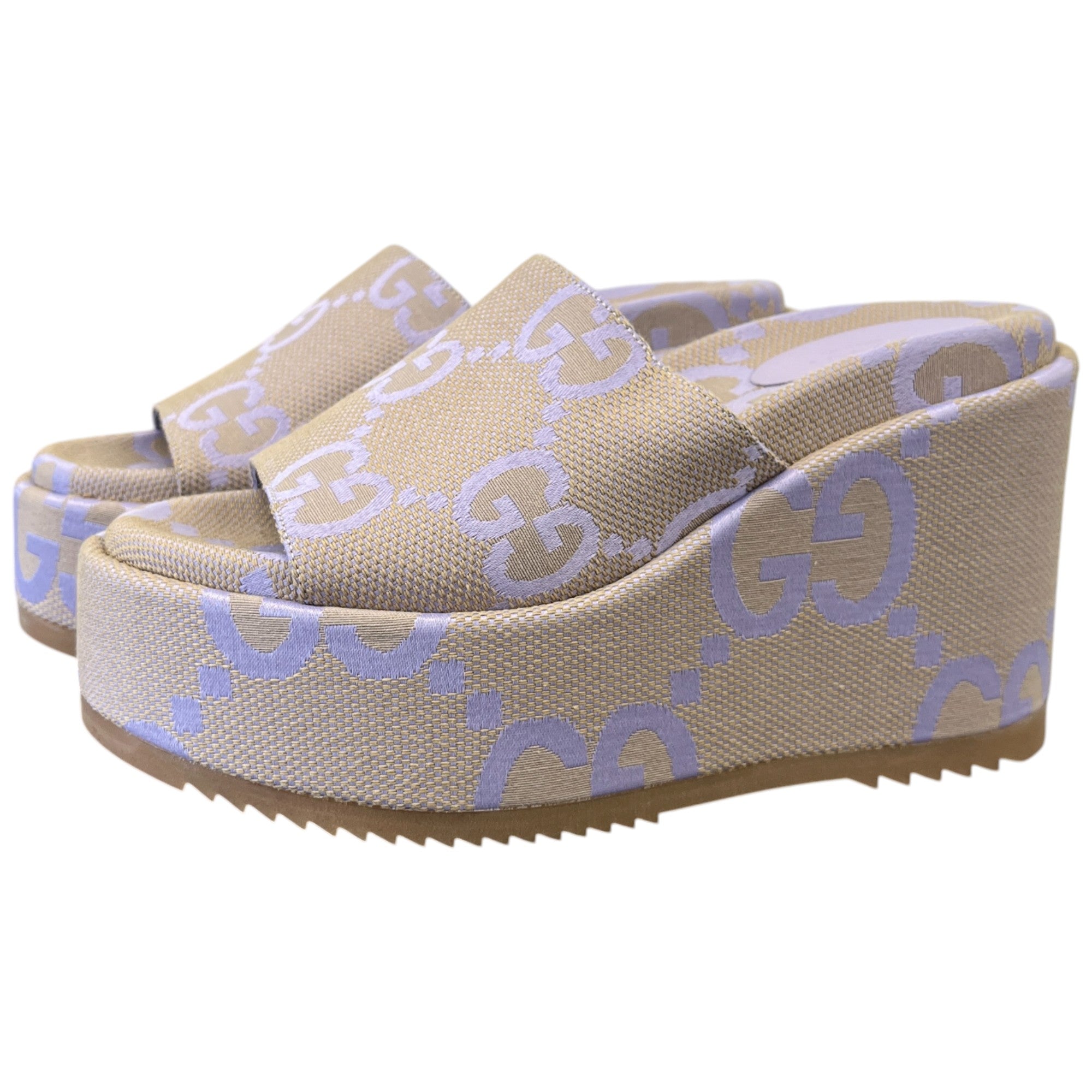 Women's Gg Supreme Platform Slides Purple Size EU 38 / UK 5
