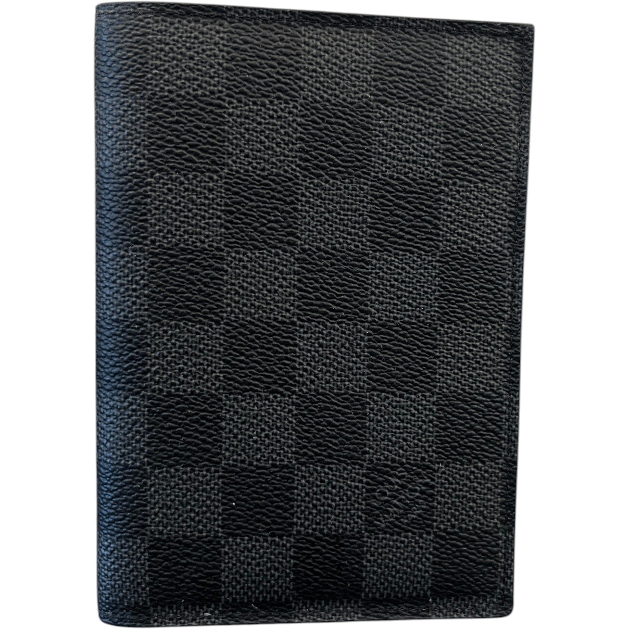 Men's Damier Graphite Passport Holder Black