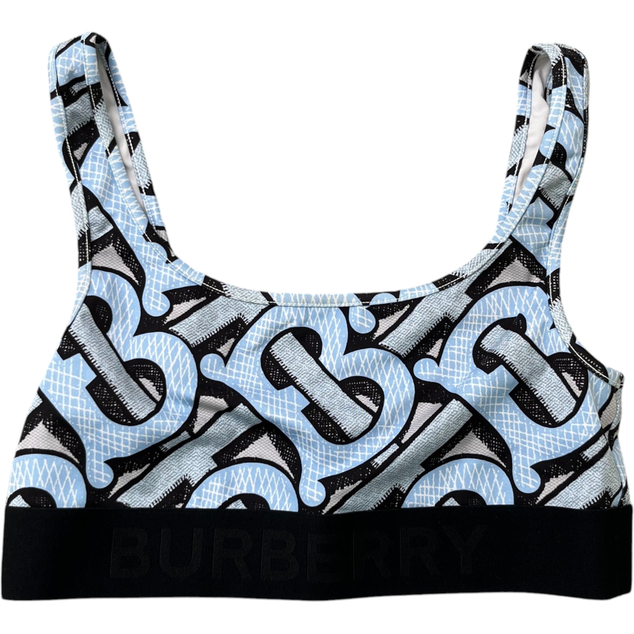 Women's Tb Summer Monogram Bikini Blue Size L