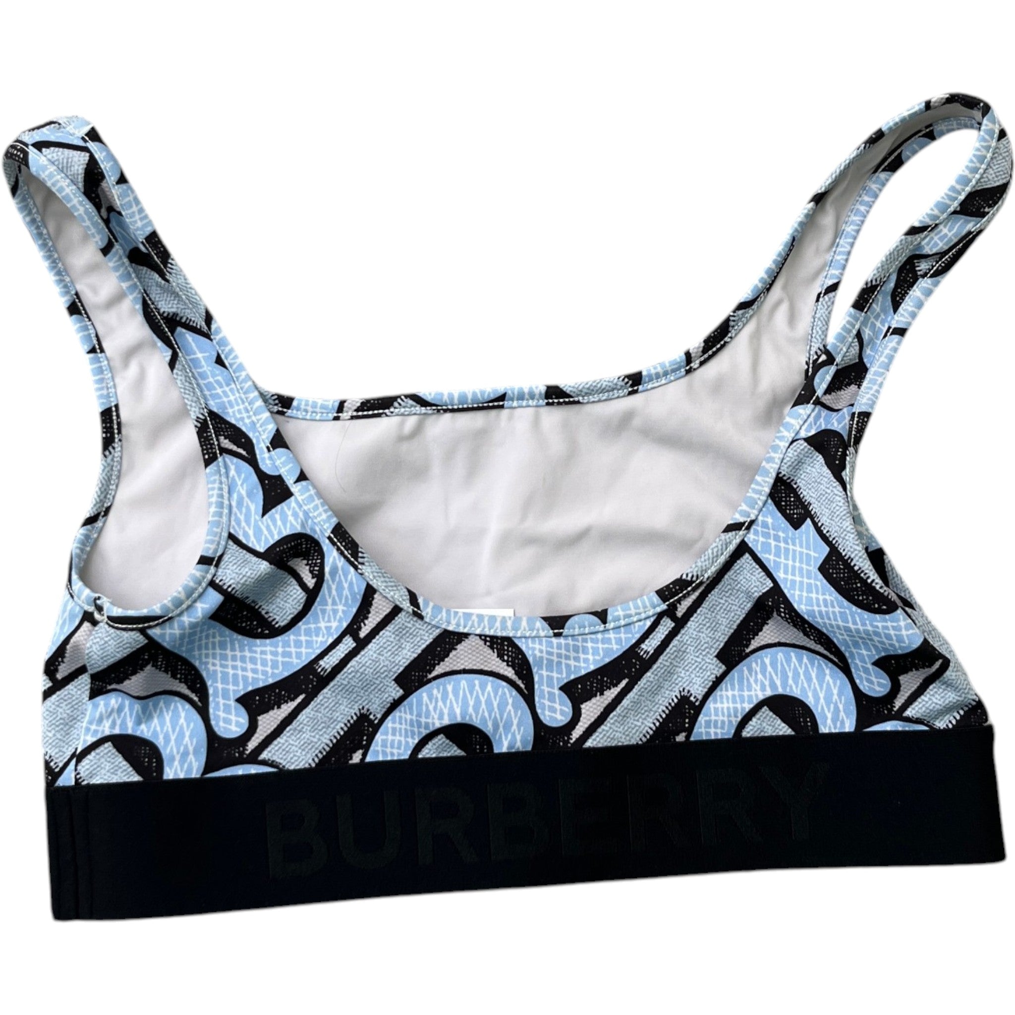 Women's Tb Summer Monogram Bikini Blue Size L
