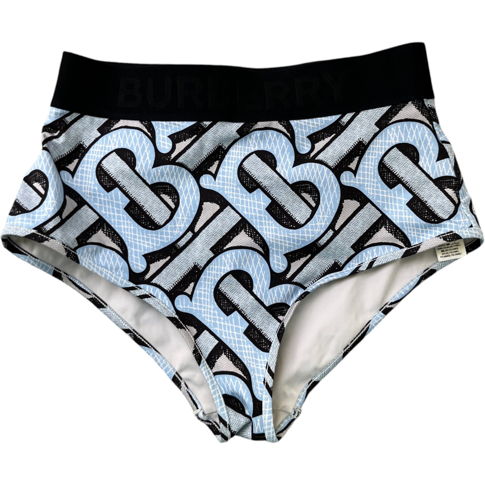 Women's Tb Summer Monogram Bikini Blue Size L