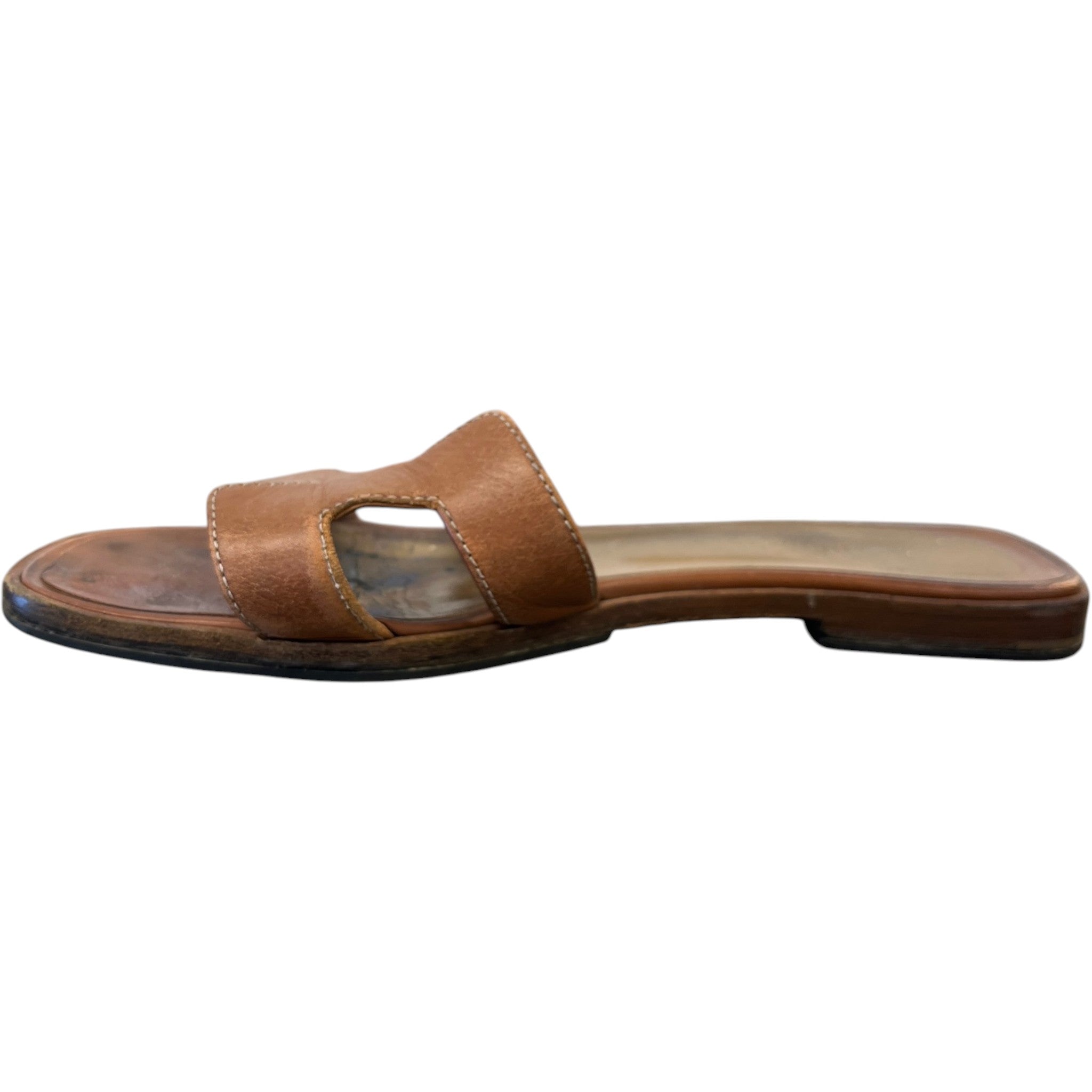 Women's Oran Slides Brown Size EU 37.5 / UK 4.5