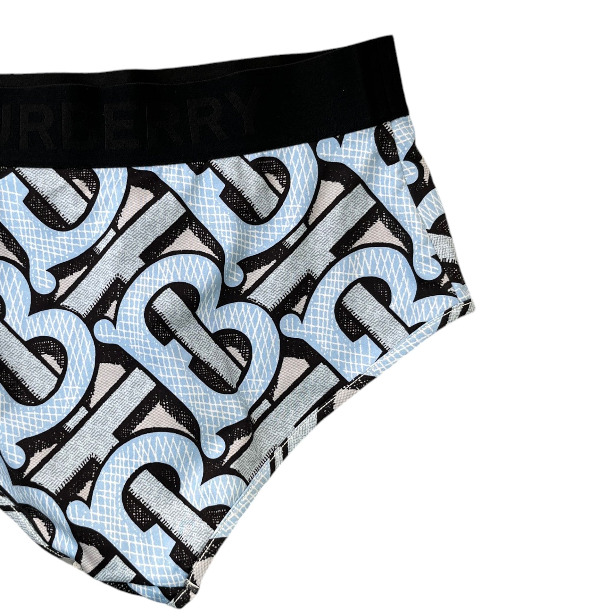 Women's Tb Summer Monogram Bikini Blue Size L