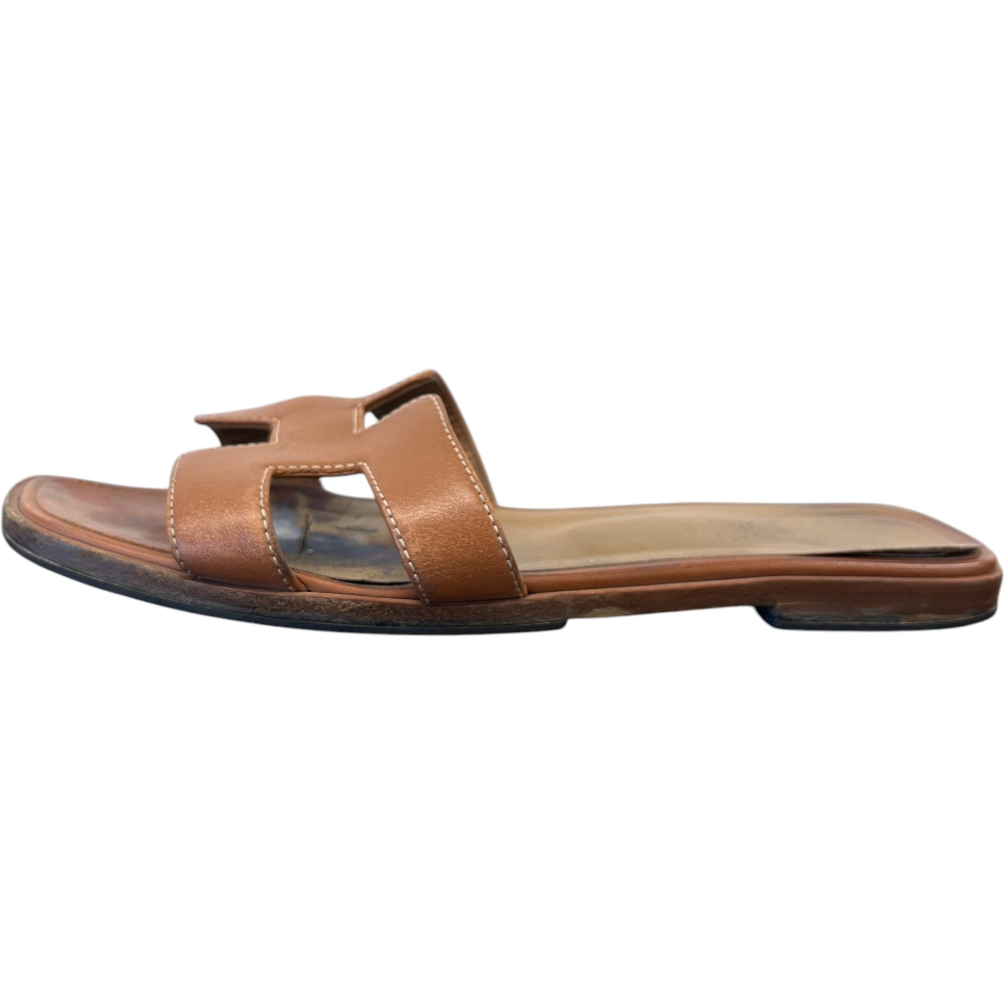 Women's Oran Slides Brown Size EU 37.5 / UK 4.5