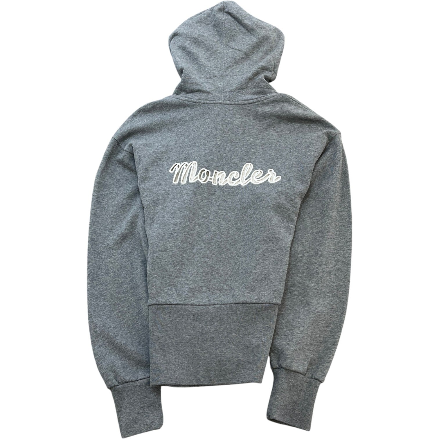 Women's Maglia Con Cappuccio Hoodie Grey Size L