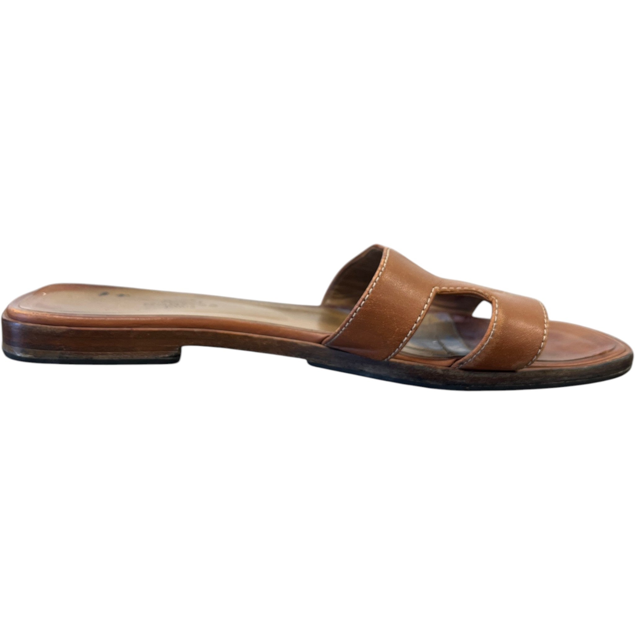 Women's Oran Slides Brown Size EU 37.5 / UK 4.5