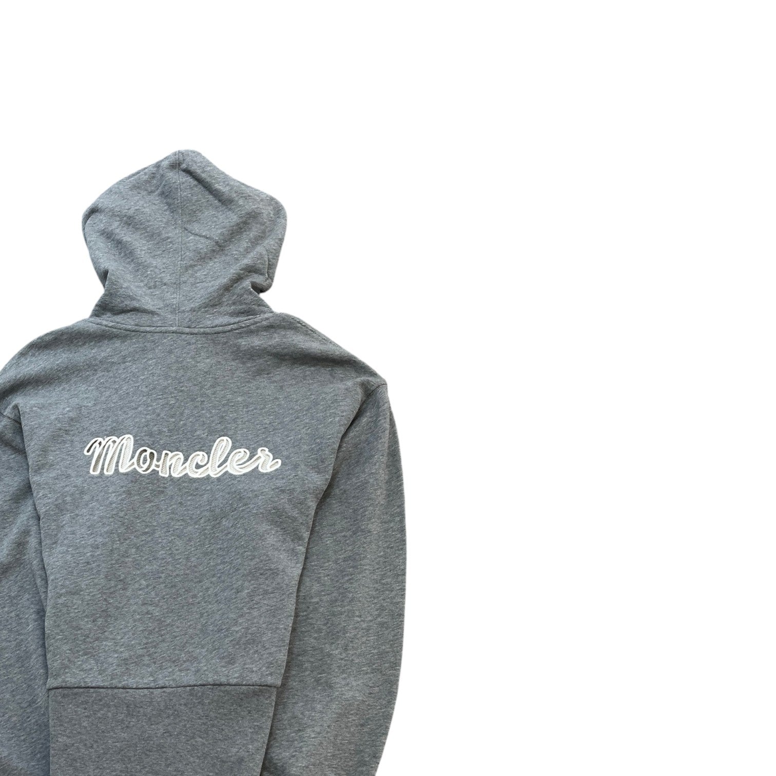 Women's Maglia Con Cappuccio Hoodie Grey Size L