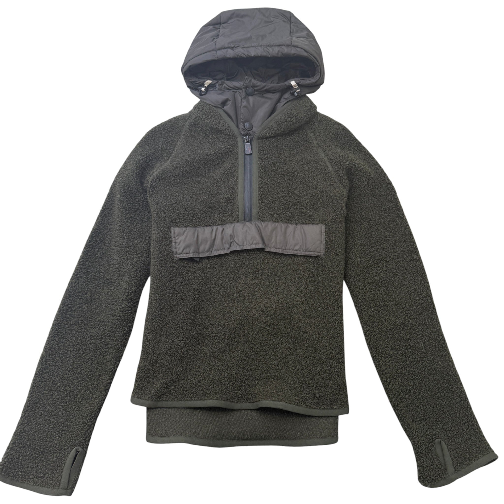 Men's Maglia Fleece Hoodie Khaki Size L