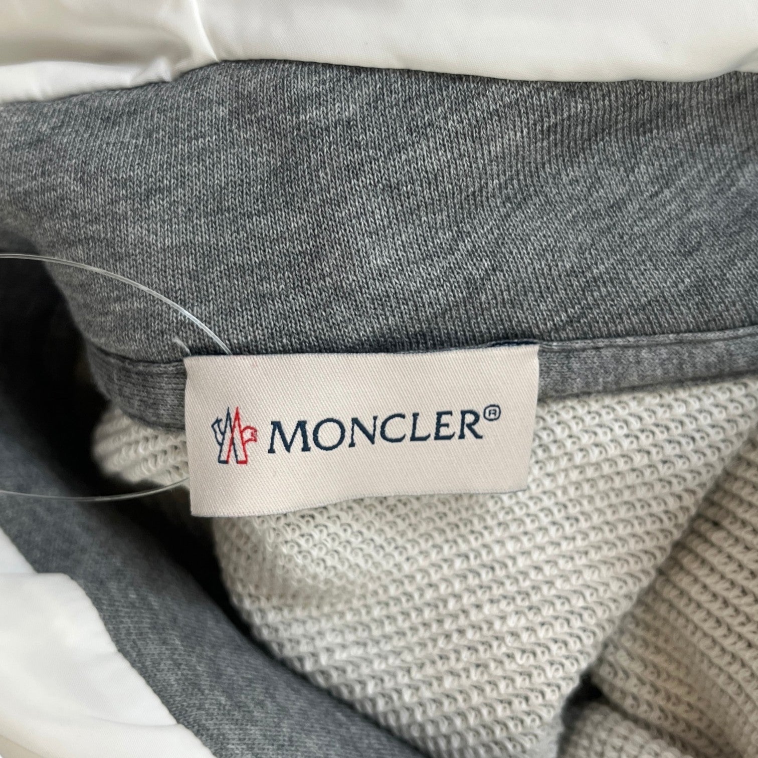 Women's Maglia Con Cappuccio Hoodie Grey Size L