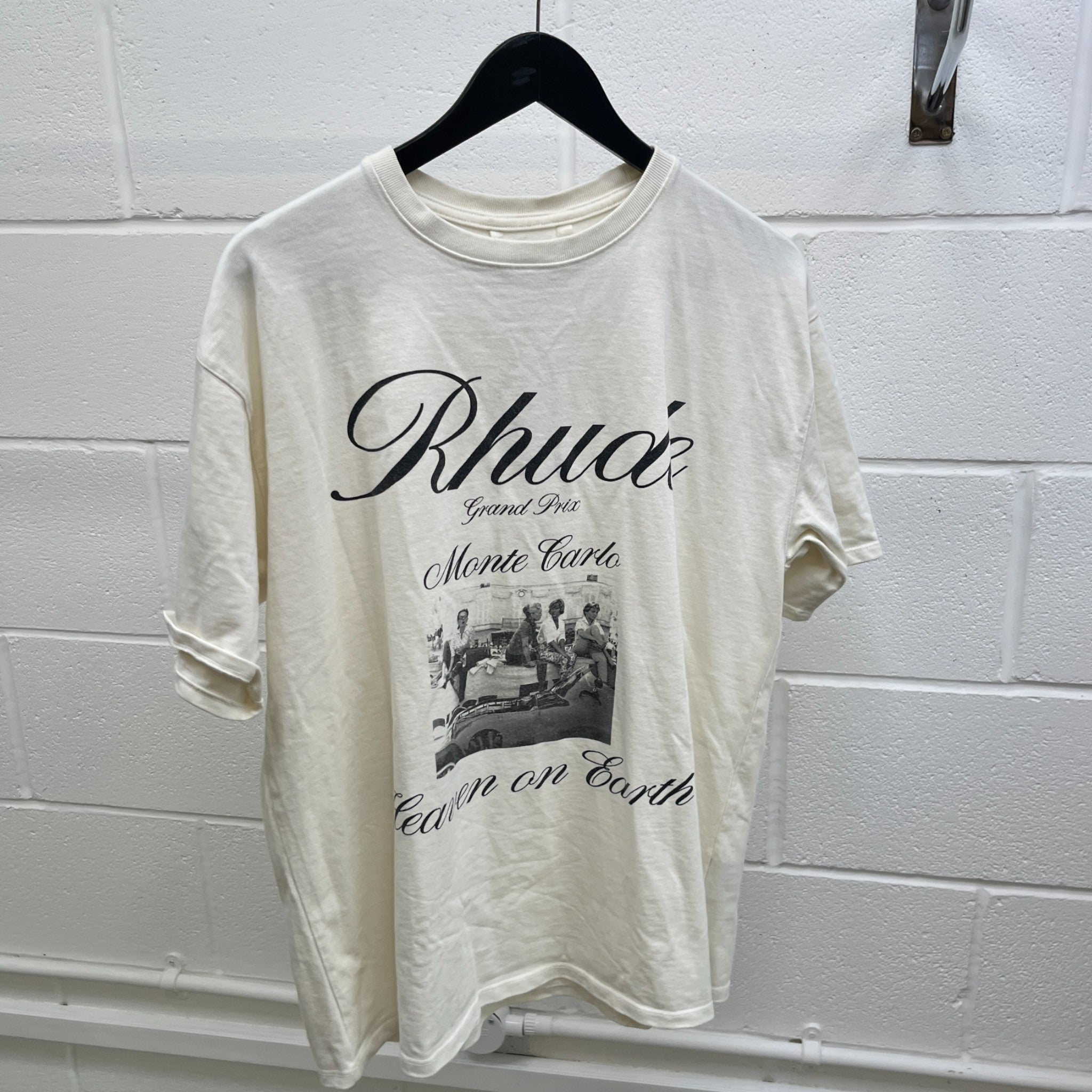 Men's Heaven On Earth T-Shirt Cream Size S