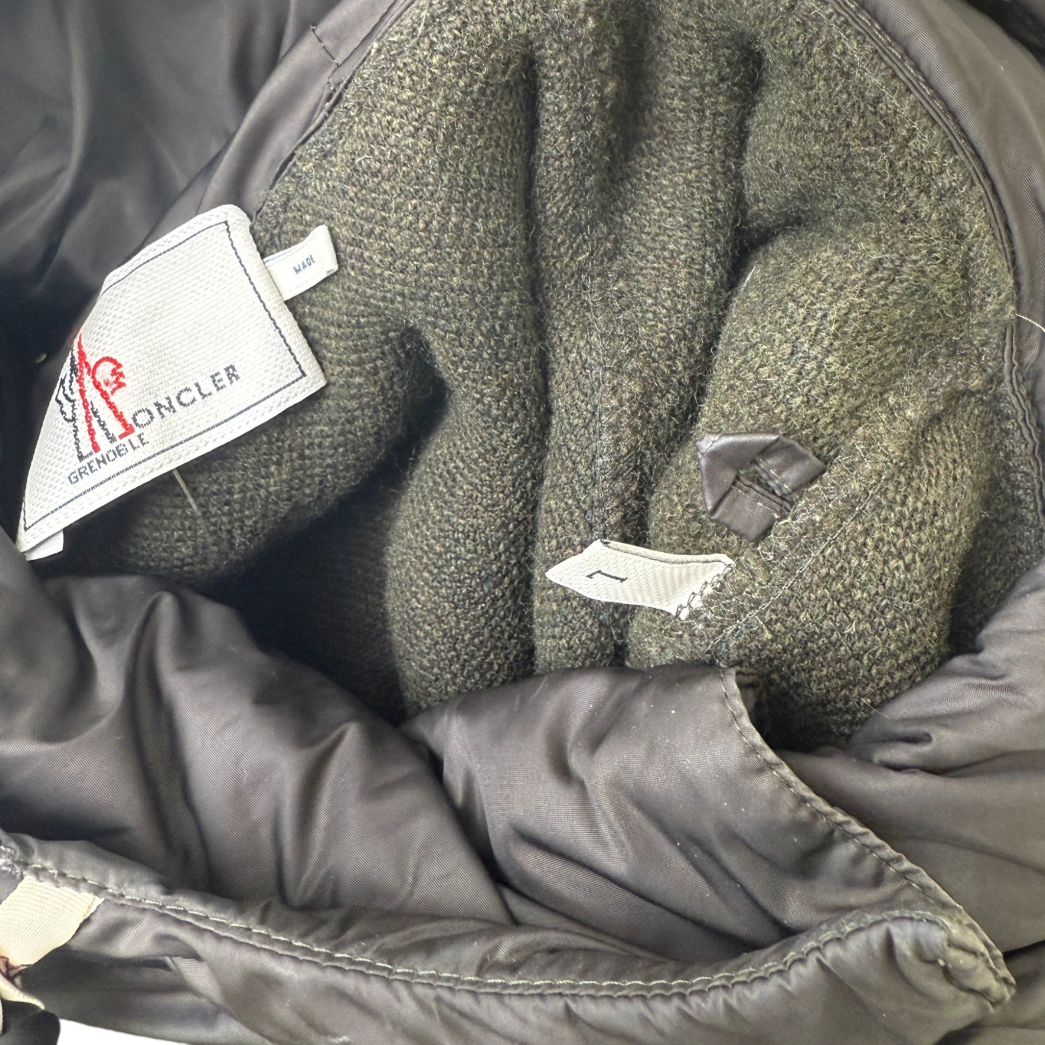 Men's Maglia Fleece Hoodie Khaki Size L