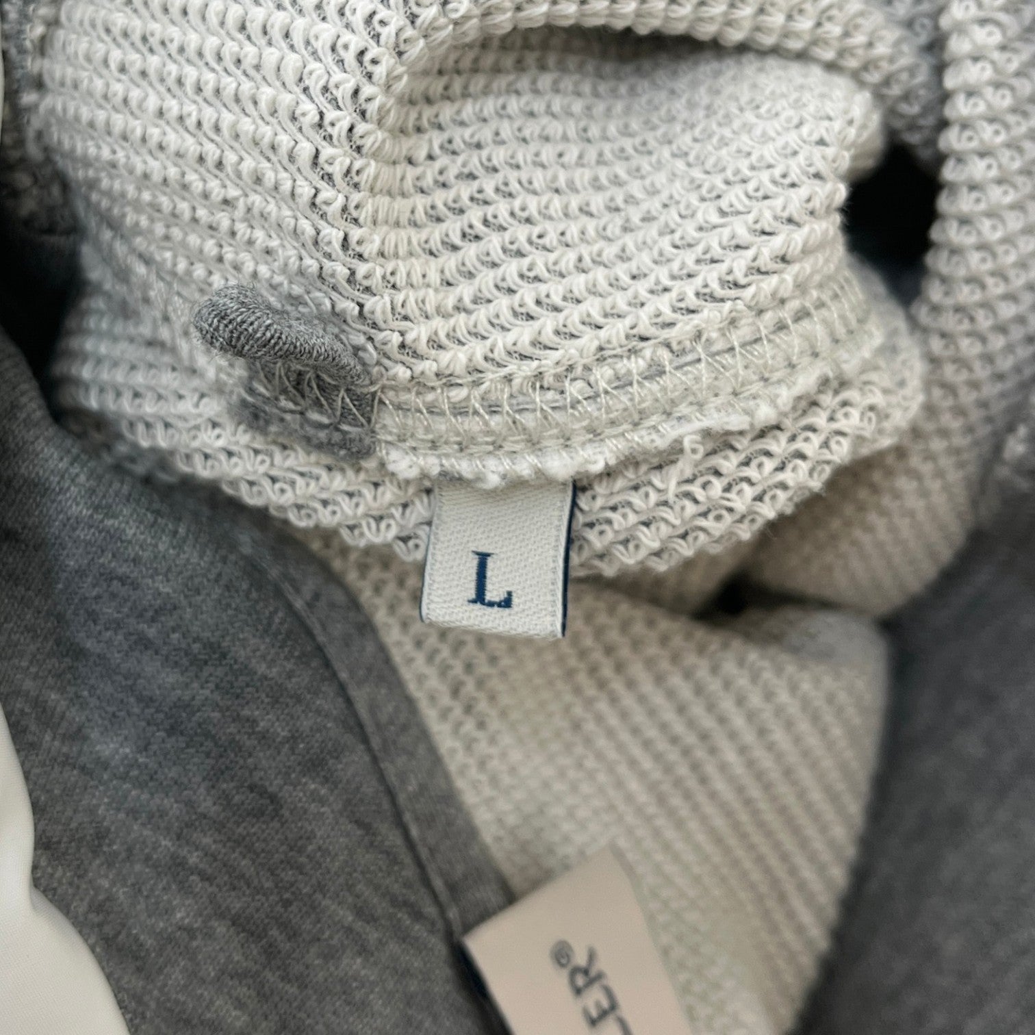 Women's Maglia Con Cappuccio Hoodie Grey Size L