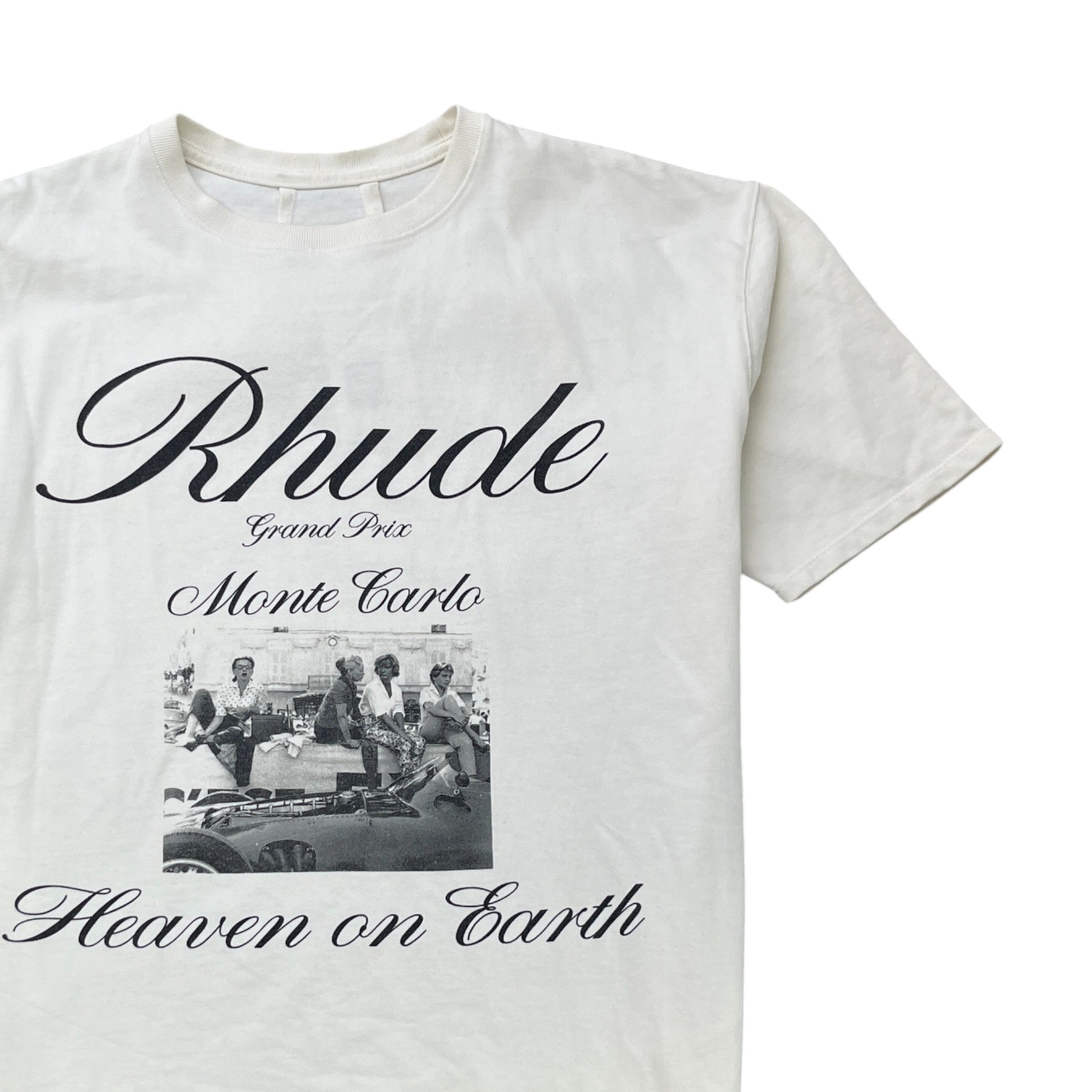 Men's Heaven On Earth T-Shirt Cream Size S