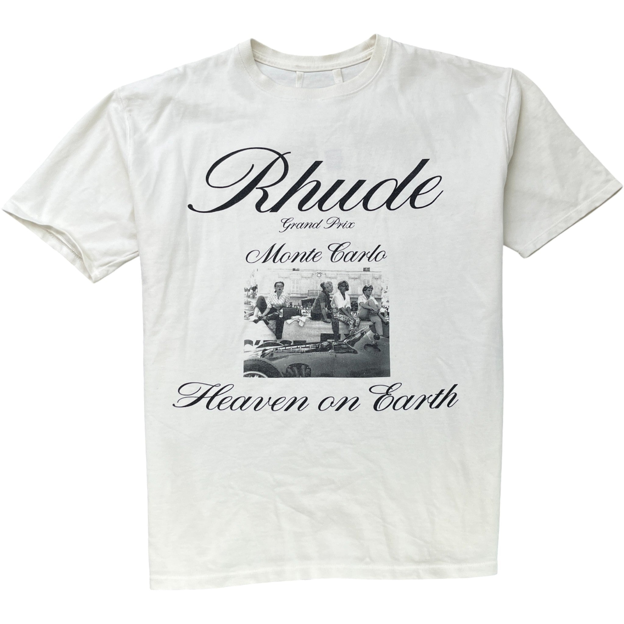 Men's Heaven On Earth T-Shirt Cream Size S