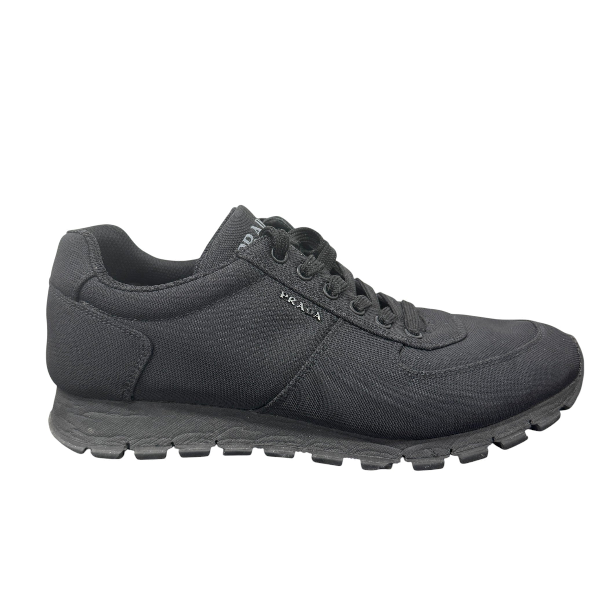 Men's Re-Nylon Low Trainers Black Size EU 41 / UK 7