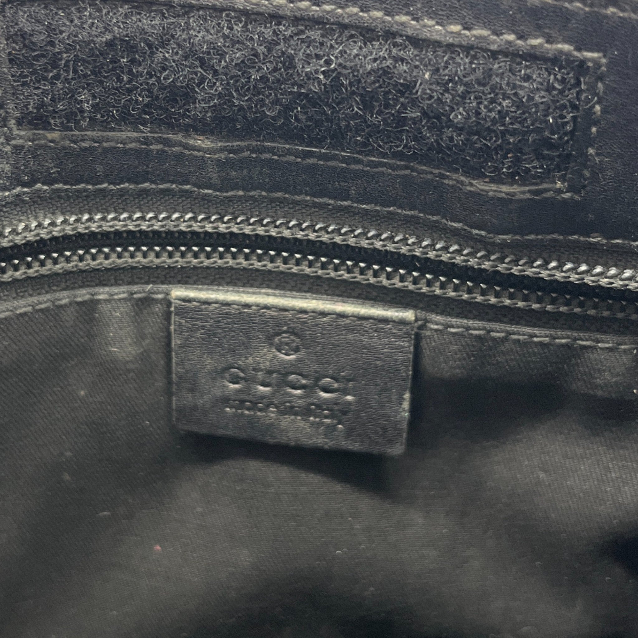 Men's Gg Canvas Messenger Bag Black