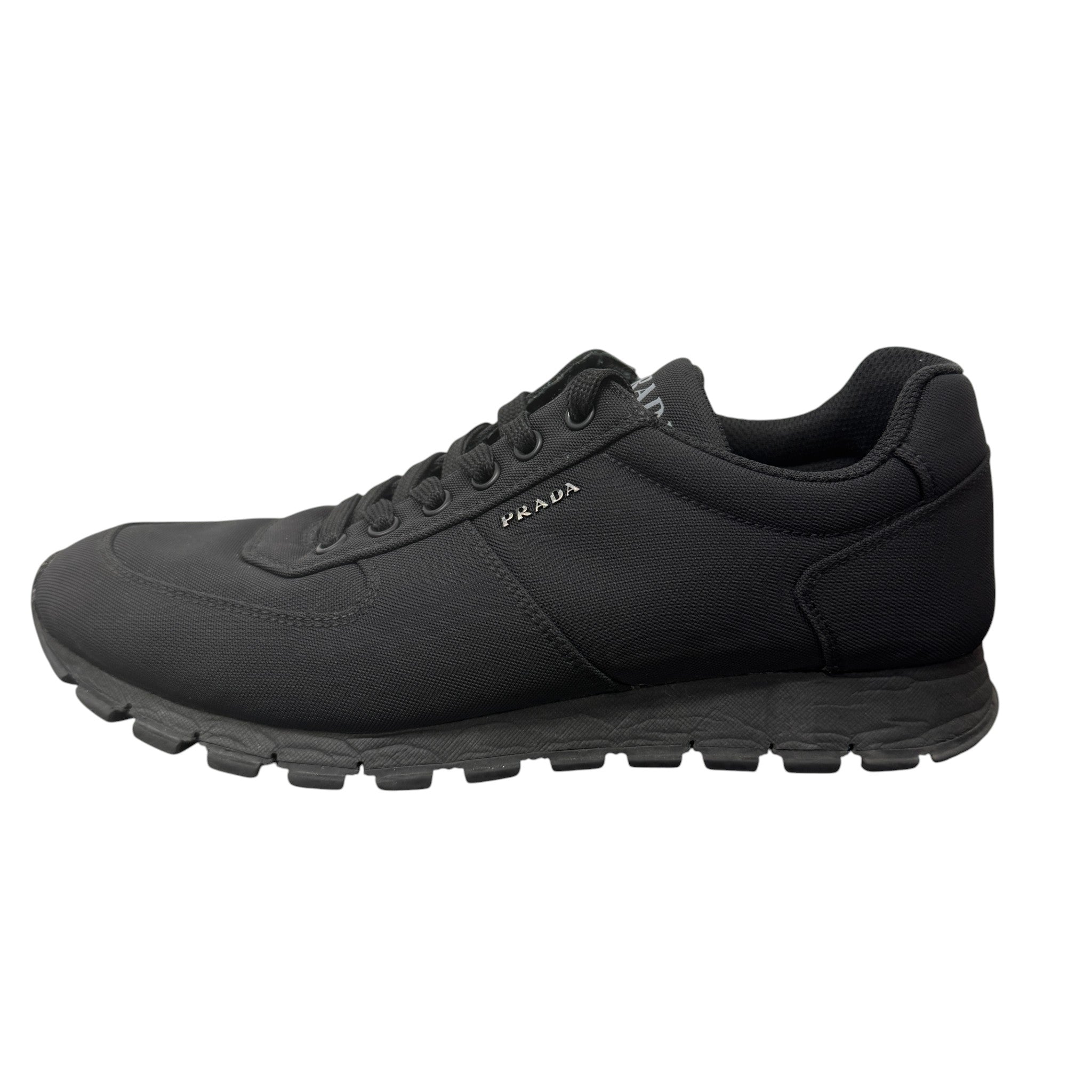 Men's Re-Nylon Low Trainers Black Size EU 41 / UK 7