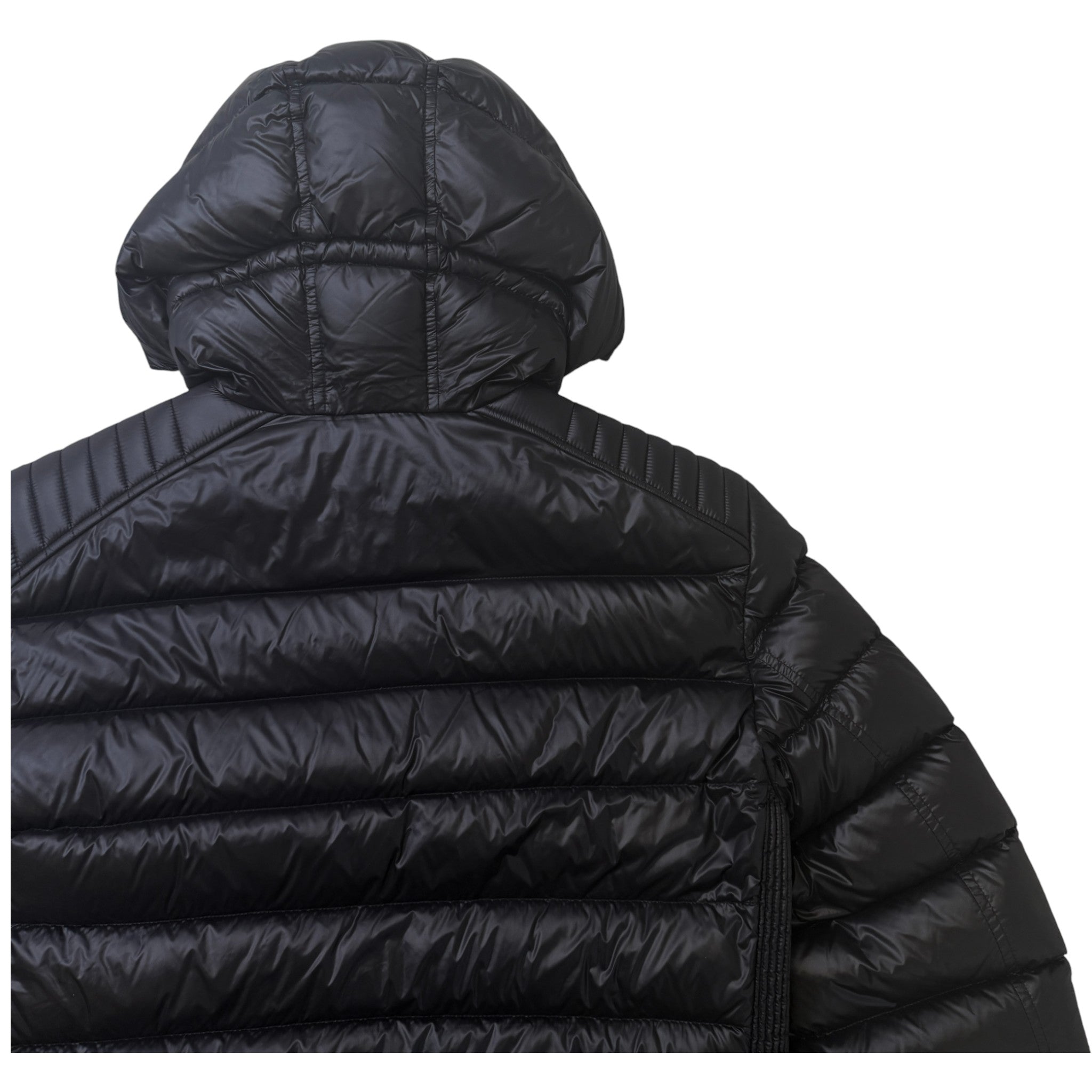 Men's Plaque Logo Down Jacket Black Size IT 50 / L