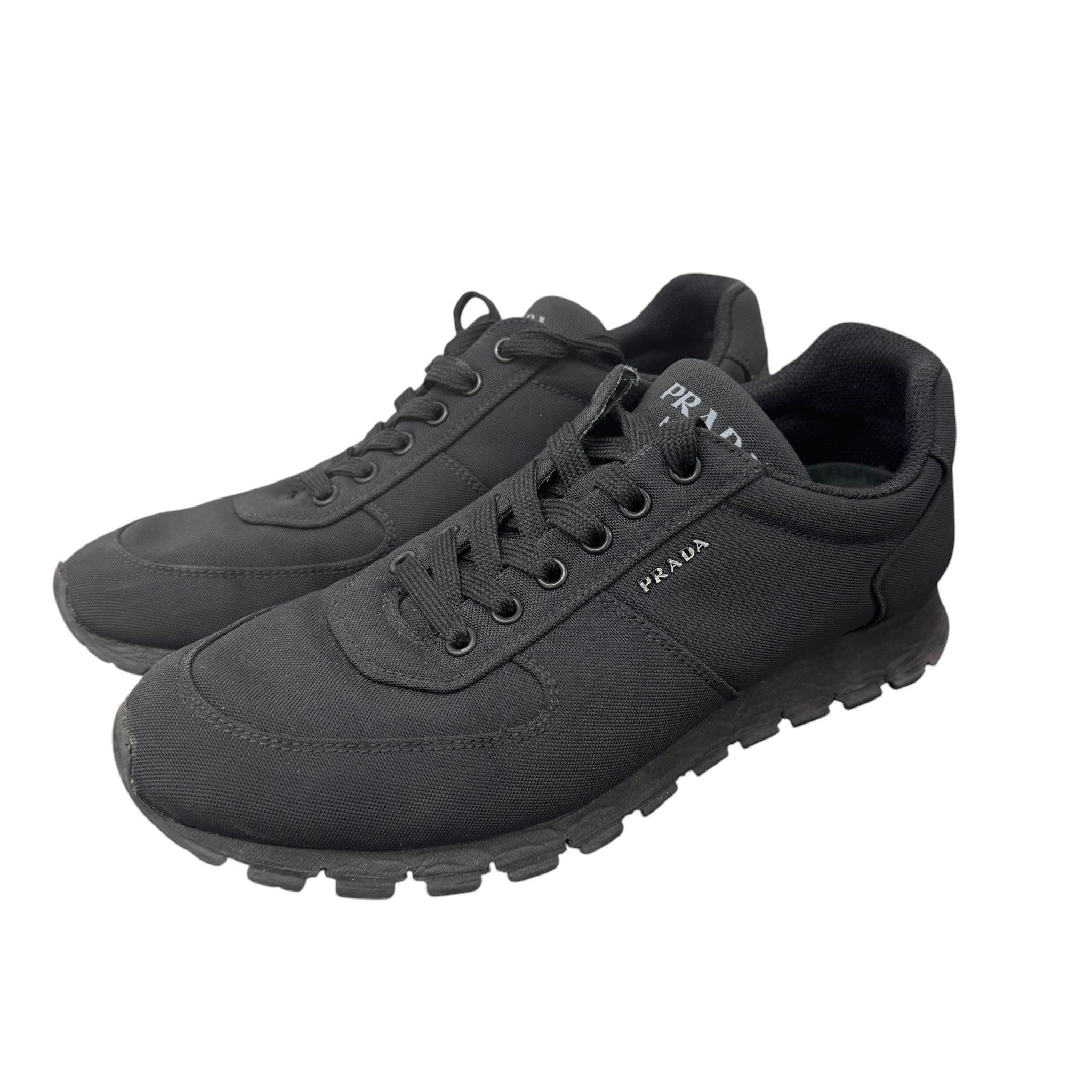 Men's Re-Nylon Low Trainers Black Size EU 41 / UK 7