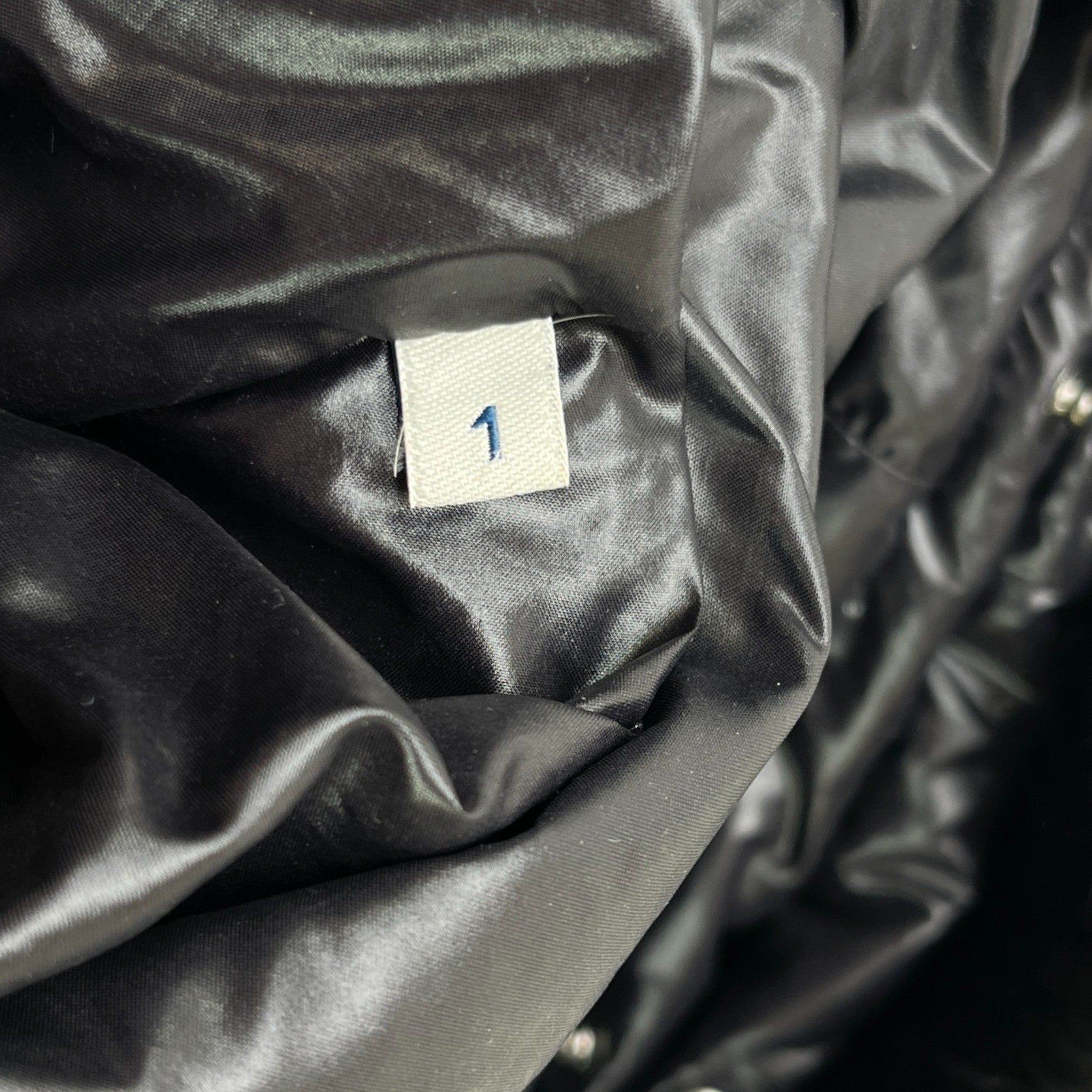 Women's Badyfur Down Jacket Black Size 1 / UK 10