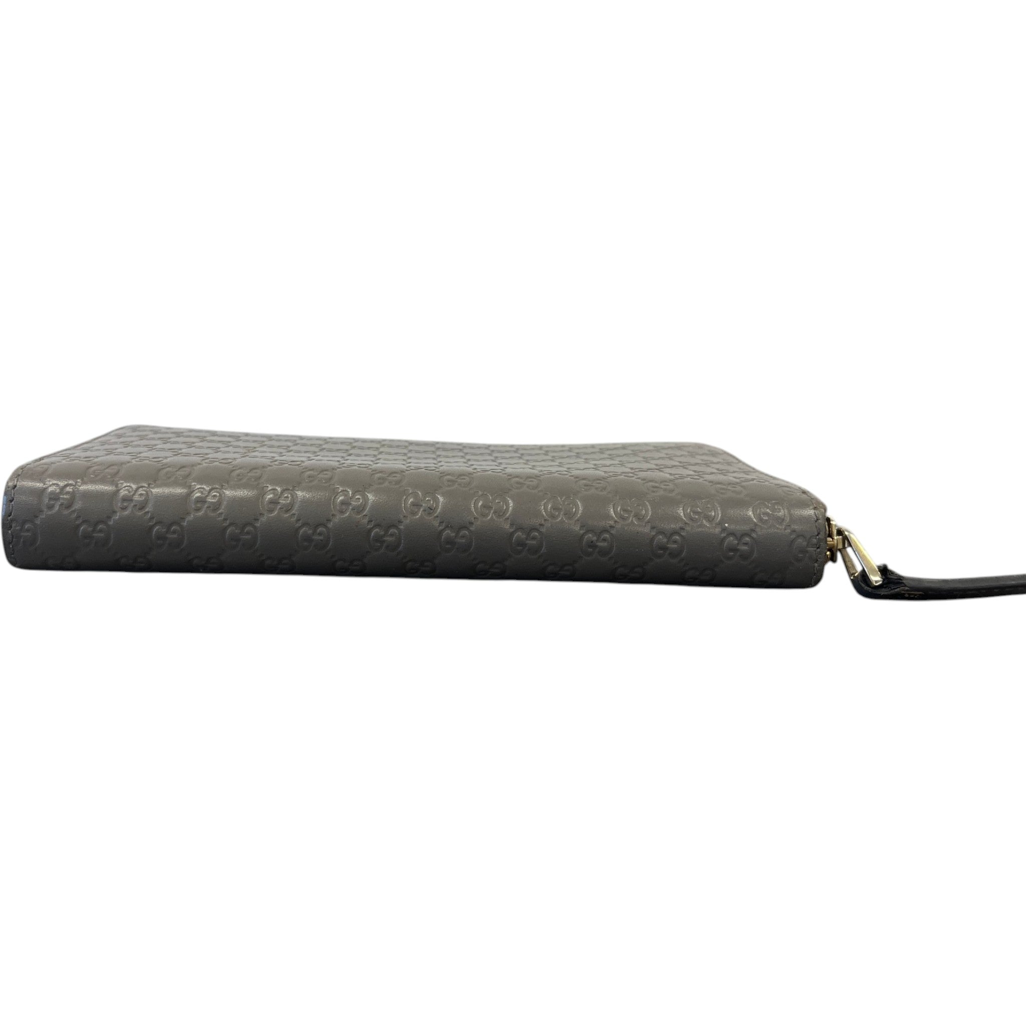 Women's Gg Supreme Zip Around Wallet Grey