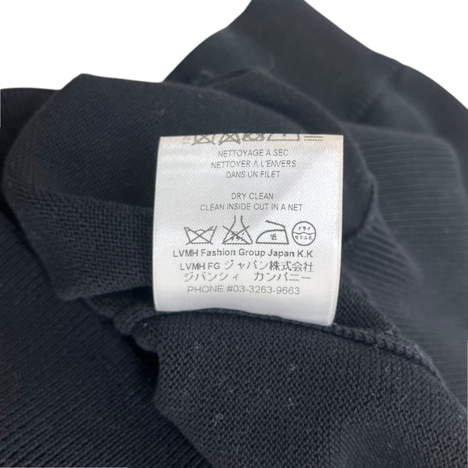 Men's Star Patch Jumper Black Size L