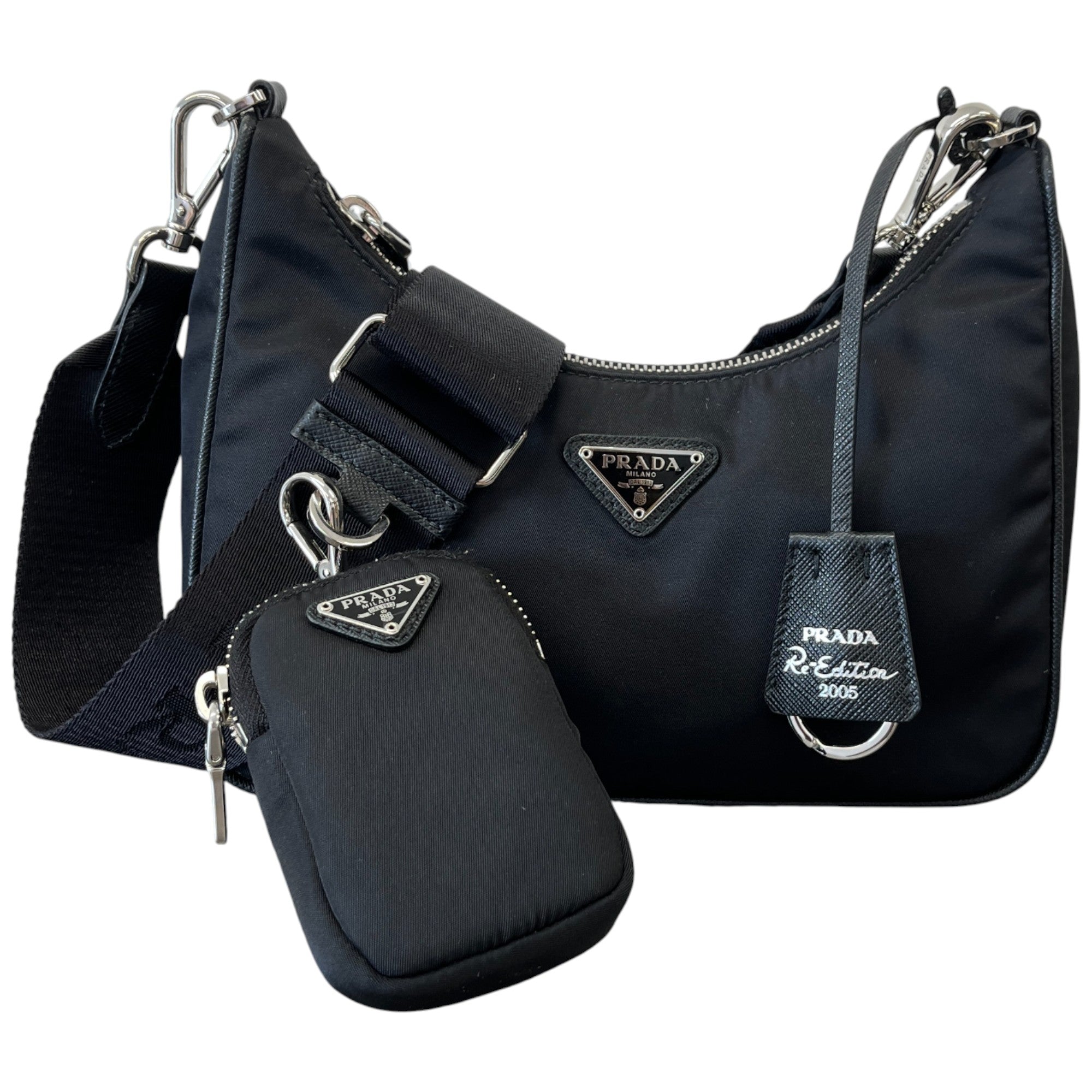 Women's Re-Edition 2005 Messenger Bag Black