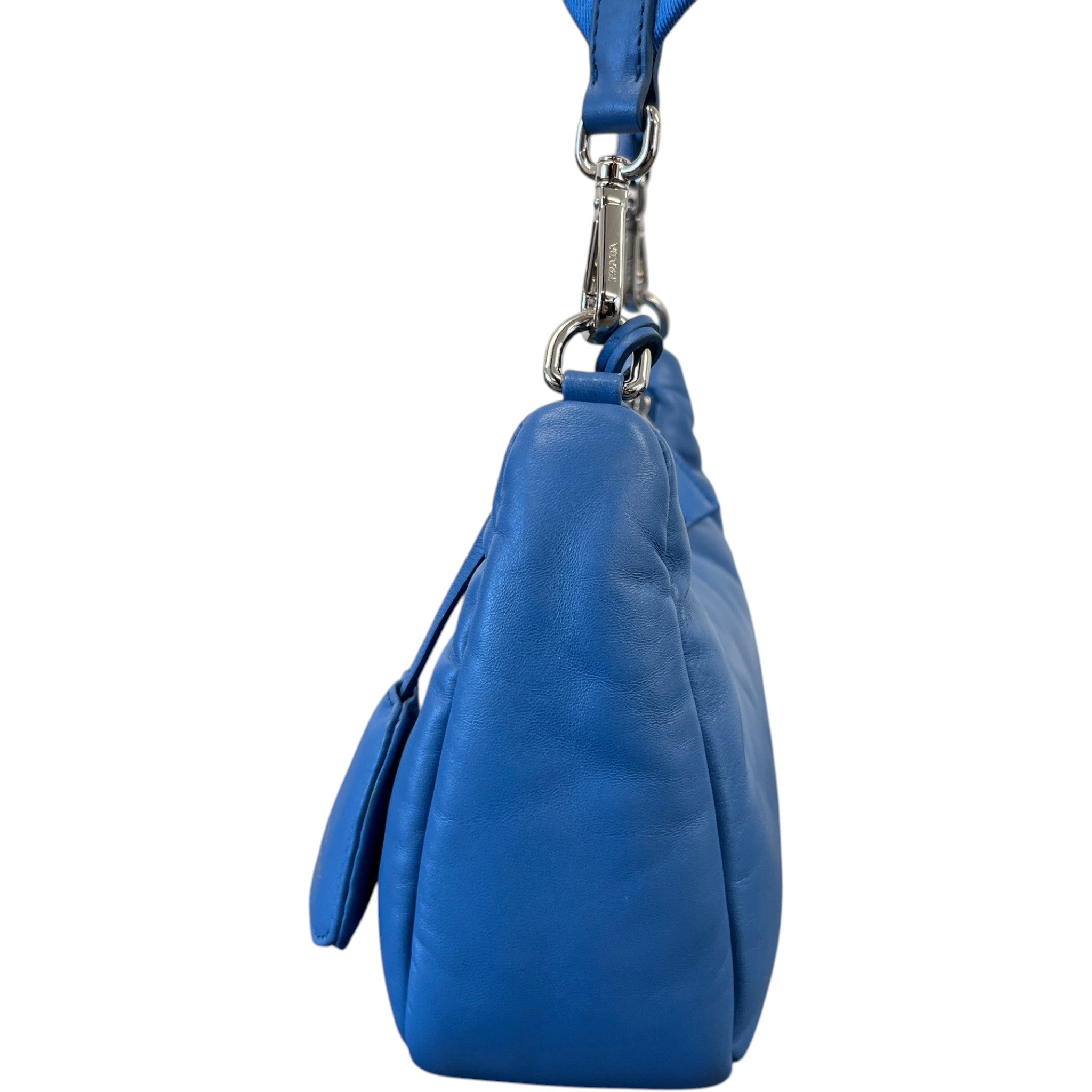 Women's Re-Edition 2005 Padded Nappa Bag Blue