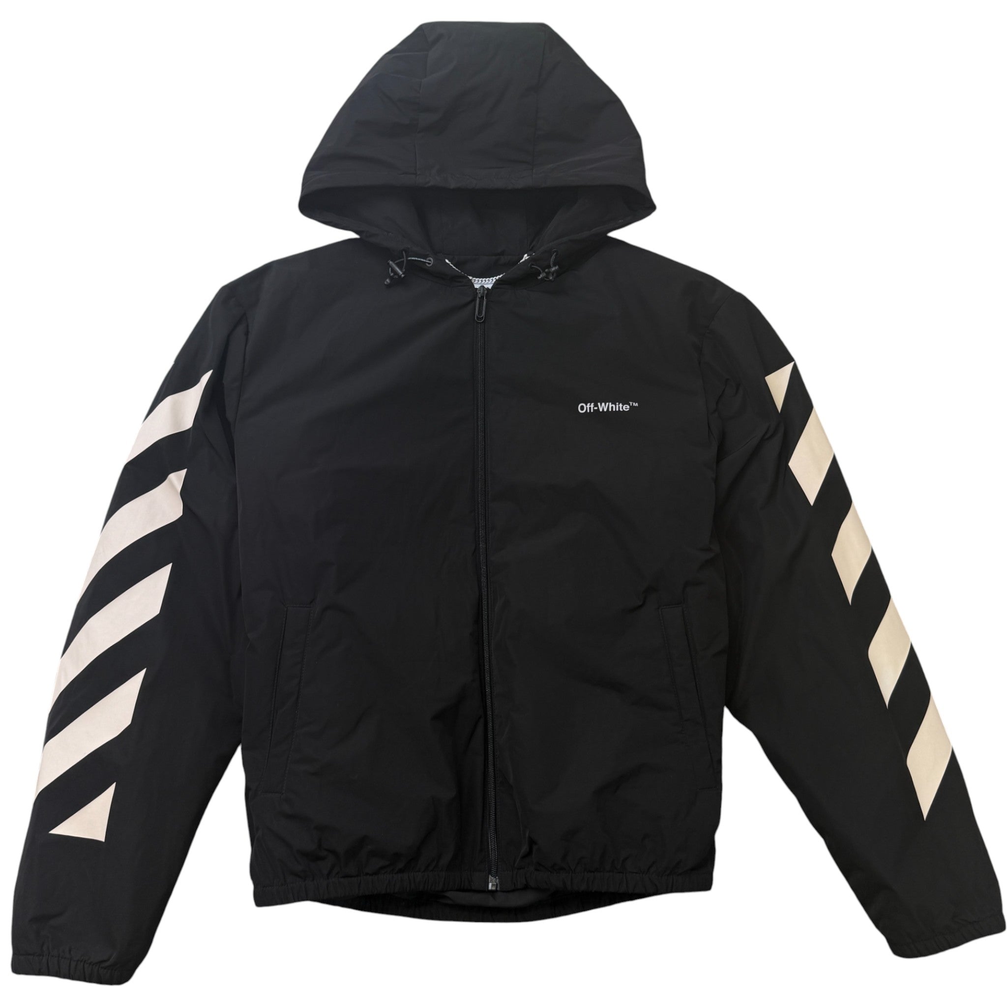 Men's Diag Logo Jacket Black Size M