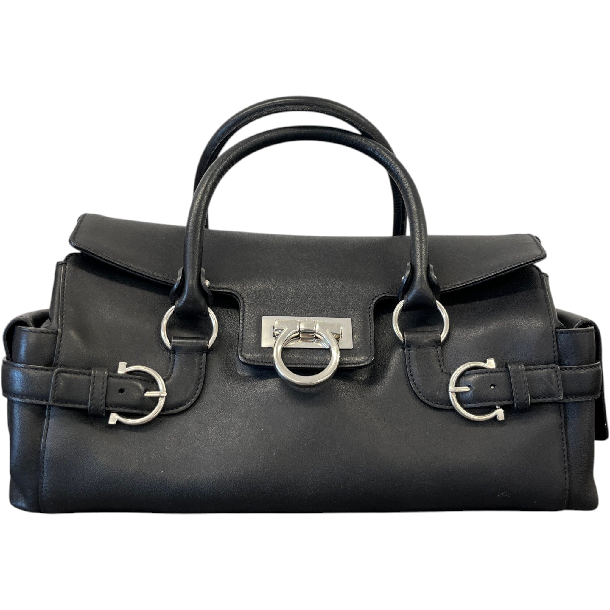 Women's Gancini Handbag Black