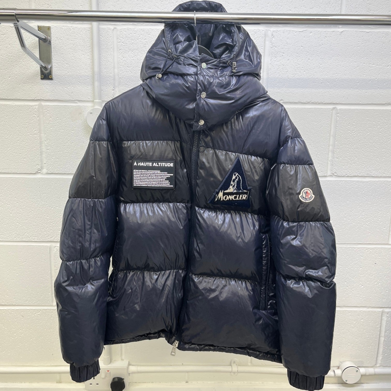 Men's Gary Down Jacket Navy Size 4 / XL