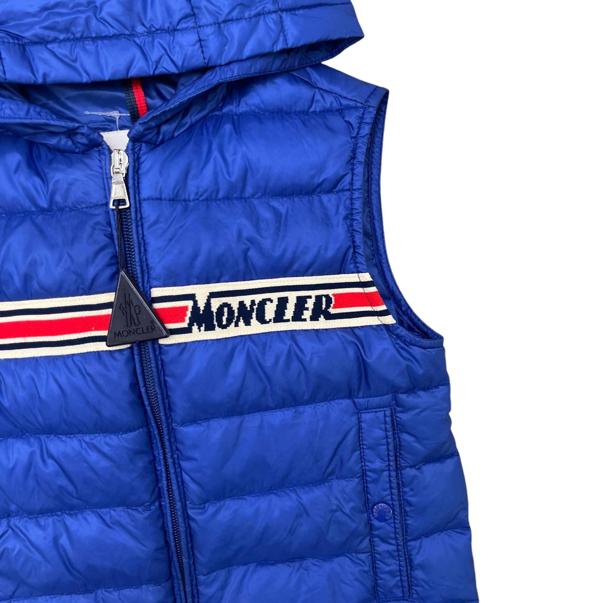 Men's Boys Age 6 Bargy Gilet Blue Size XXS
