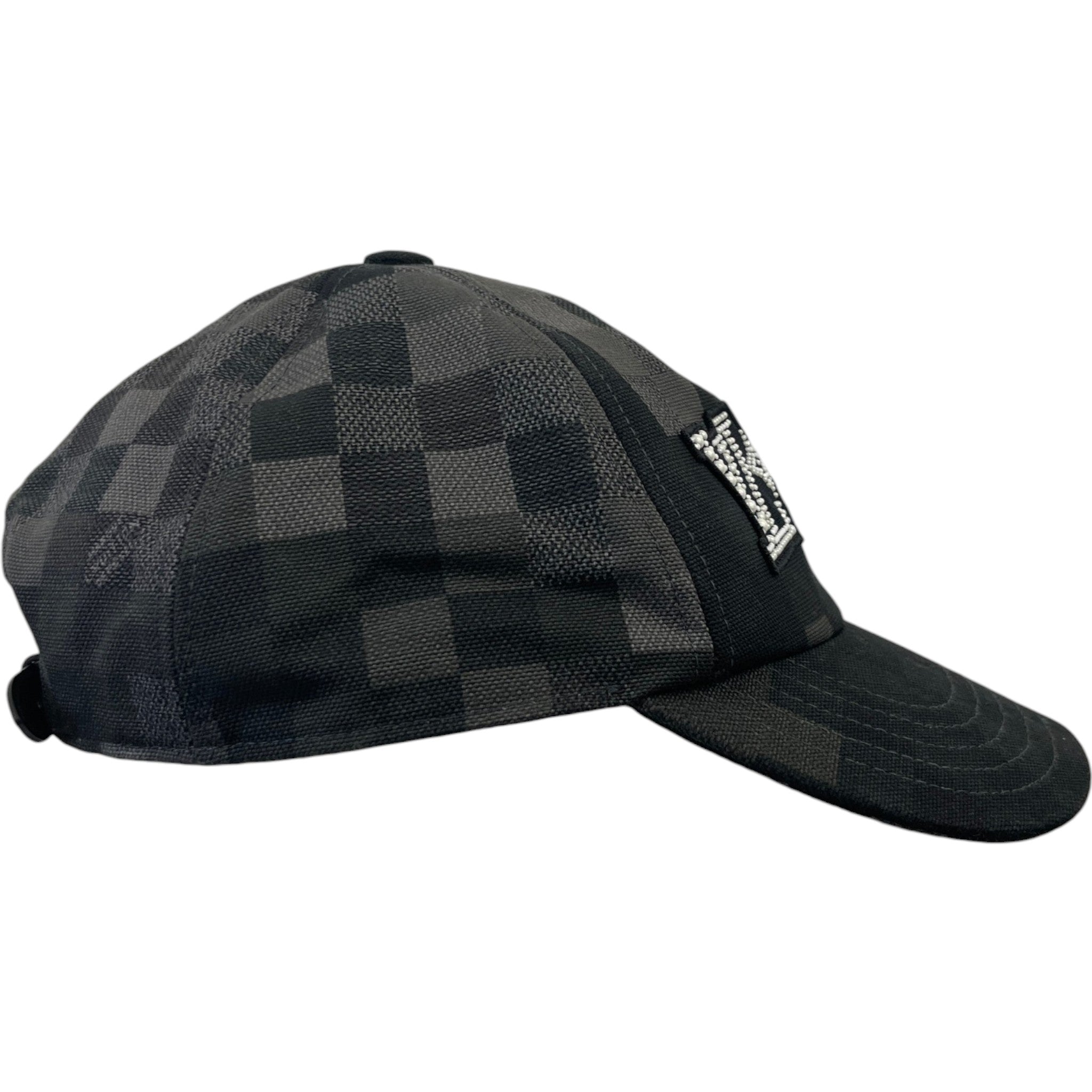 Men's Lv Vers Damoflage Cap Hat Black