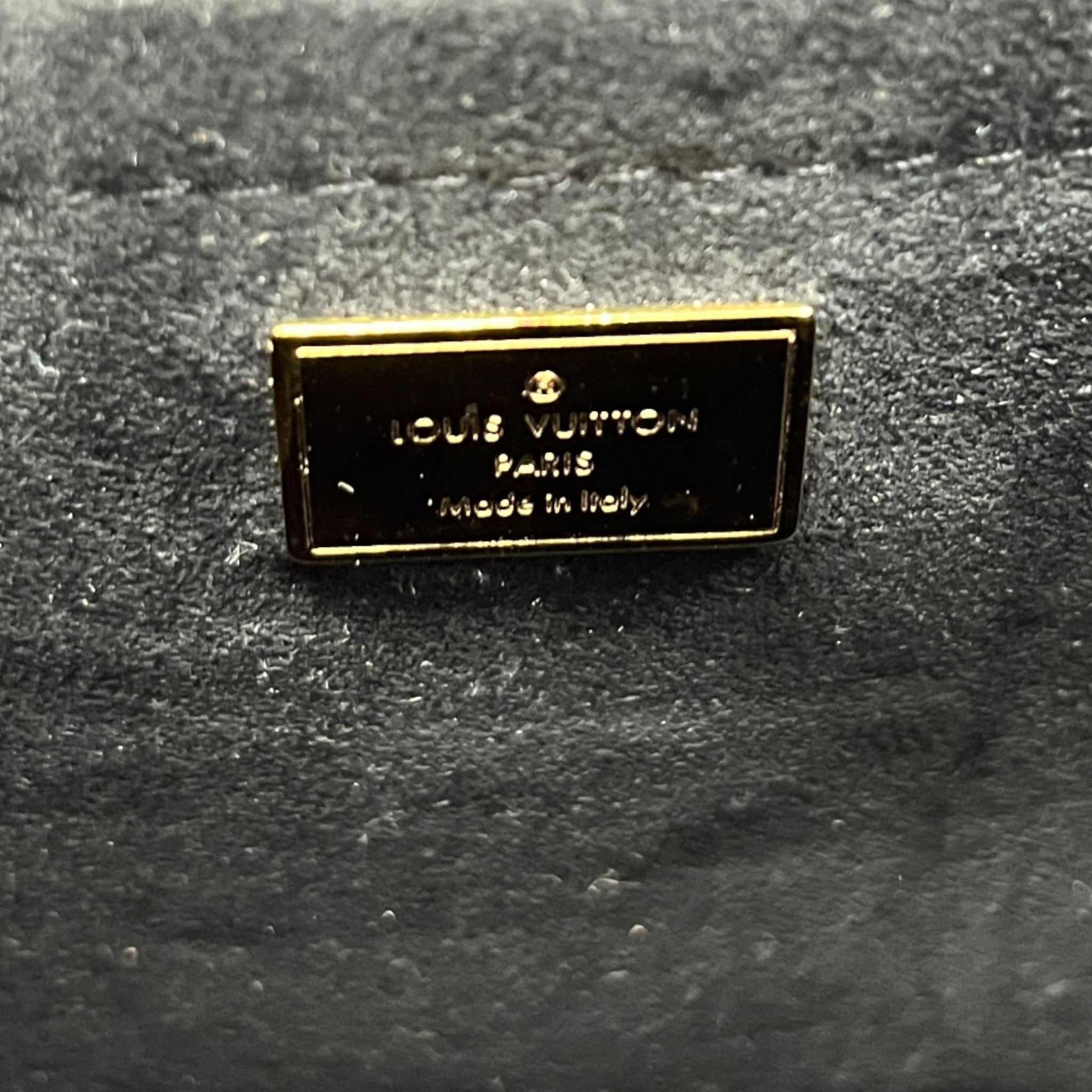 Women's Monogram Vernis Spring Street Bag Black