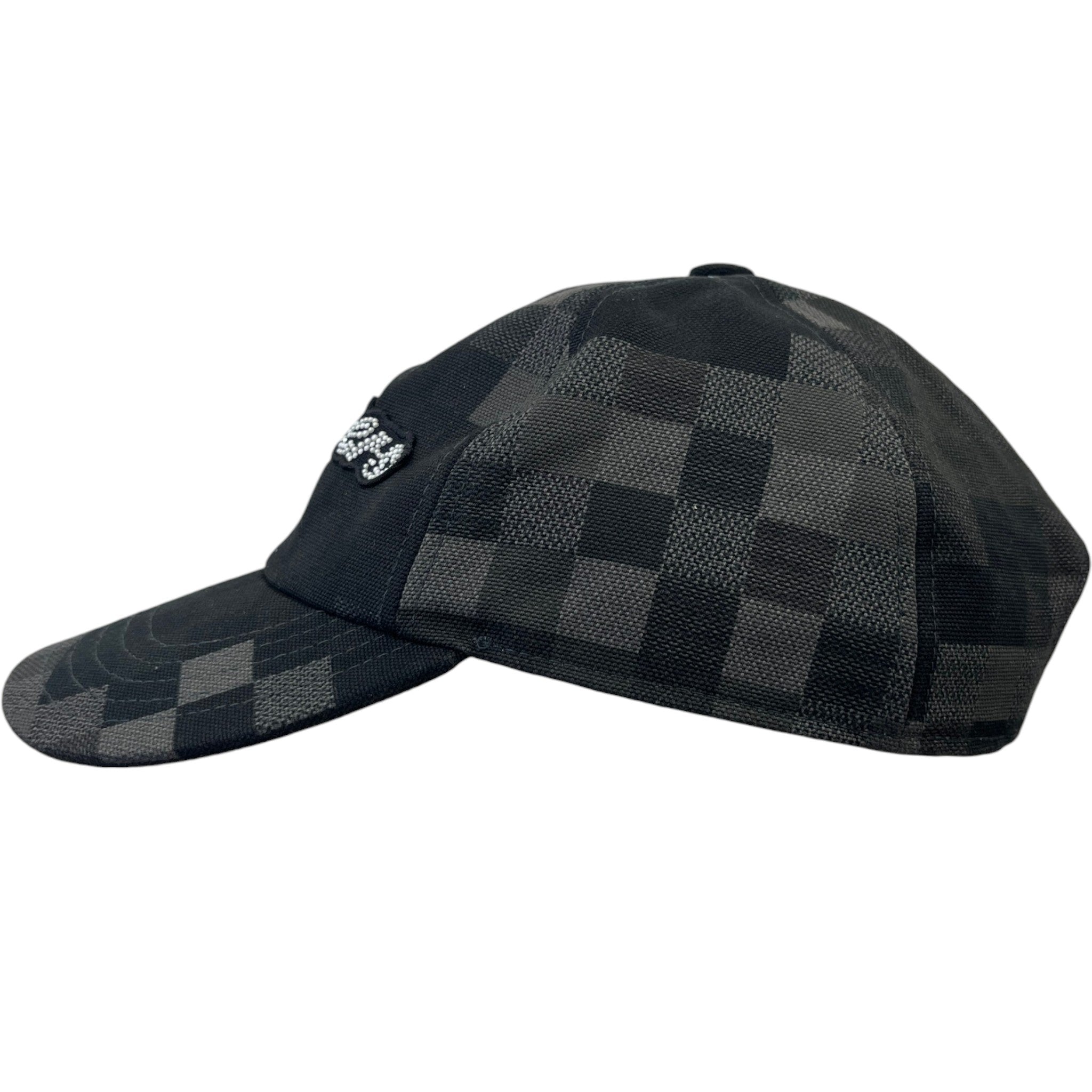 Men's Lv Vers Damoflage Cap Hat Black