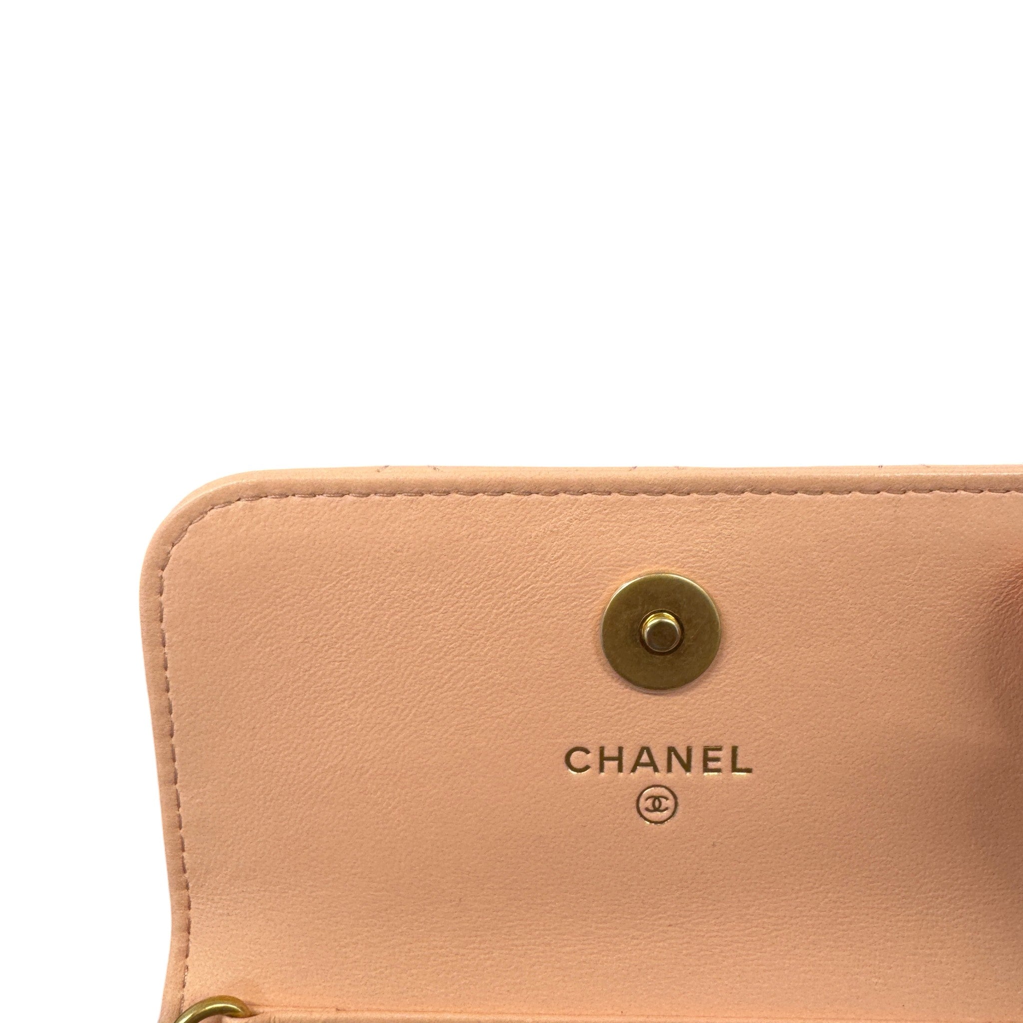 Women's Pearl Crush Wallet On Chain Handbag Pink
