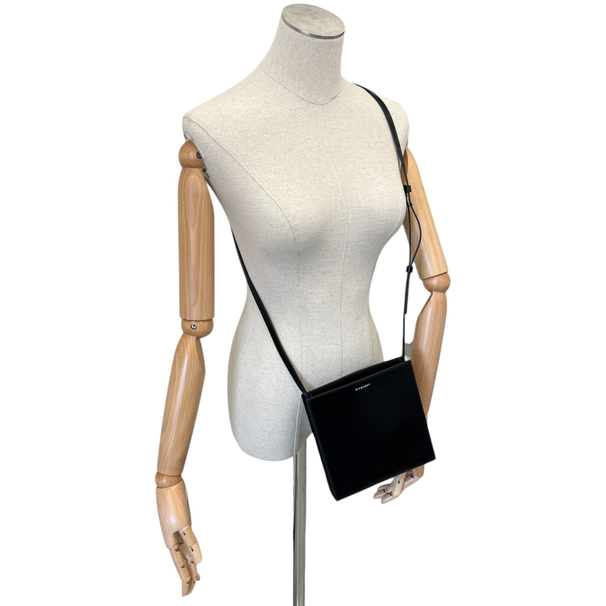 Women's Plaque Logo Bag Black