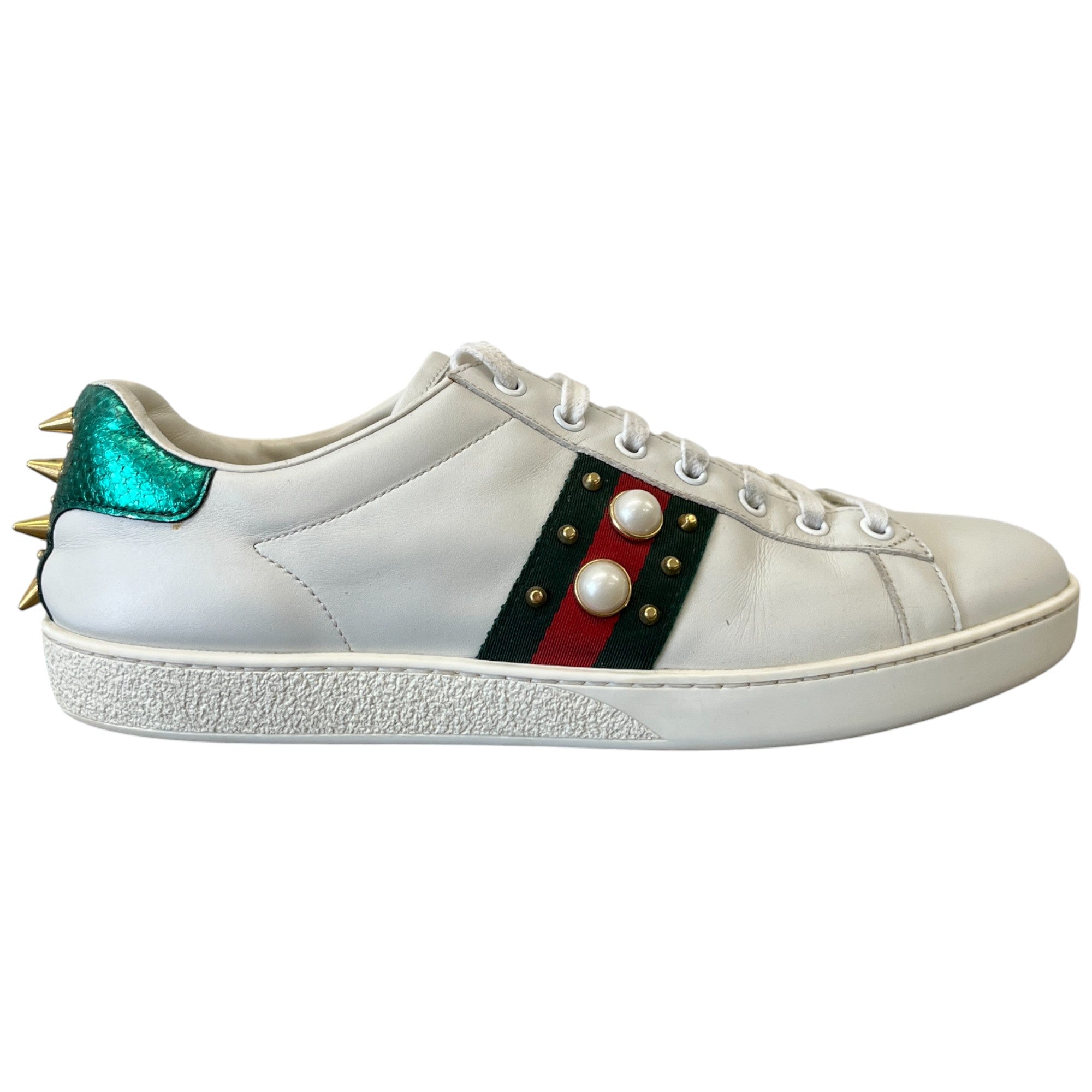 Men's Ace Web Low Trainers White Size EU 42 / UK 8