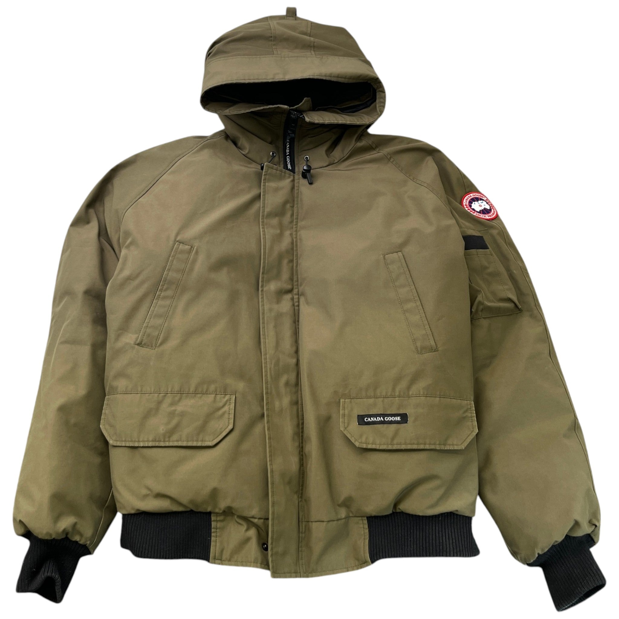 Men's Chilliwack Bomber Down Jacket Khaki Size XL