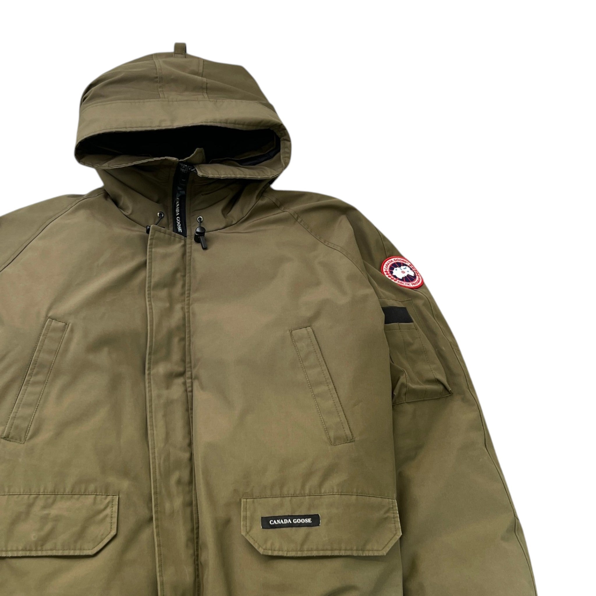 Men's Chilliwack Bomber Down Jacket Khaki Size XL