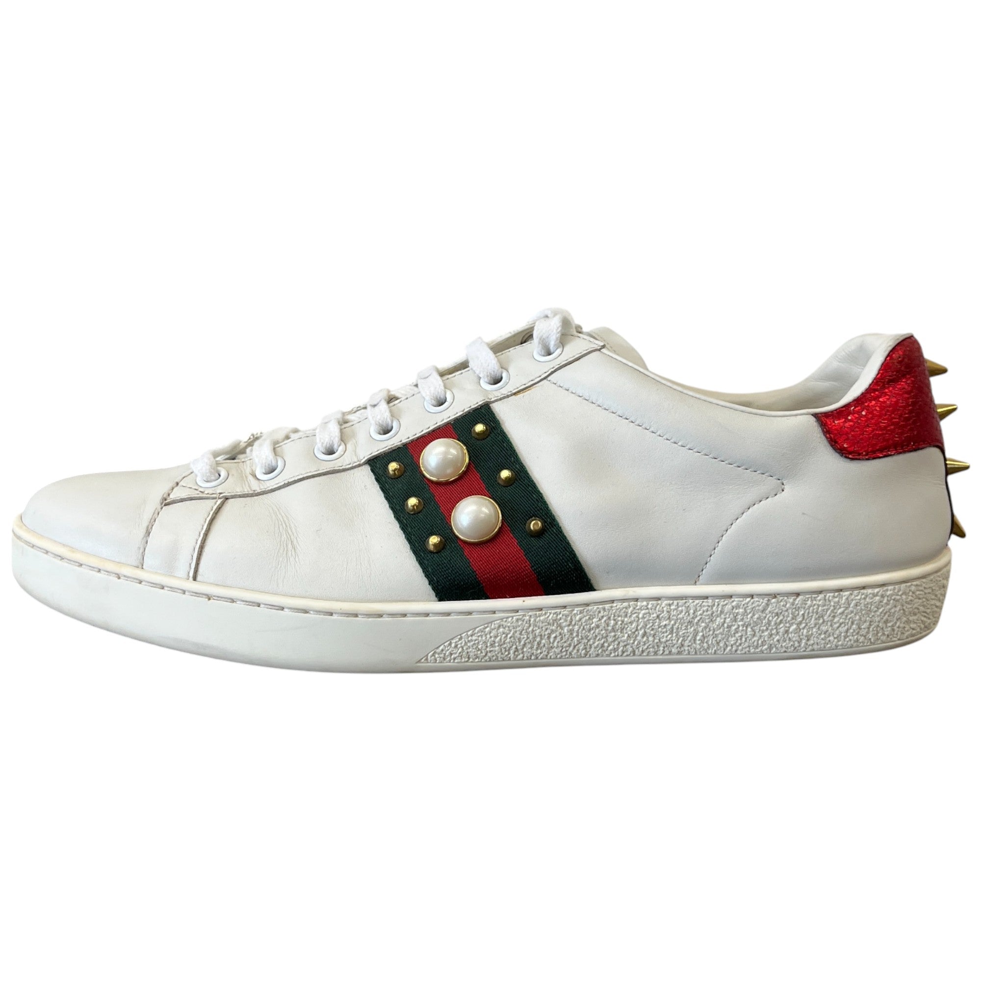Men's Ace Web Low Trainers White Size EU 42 / UK 8