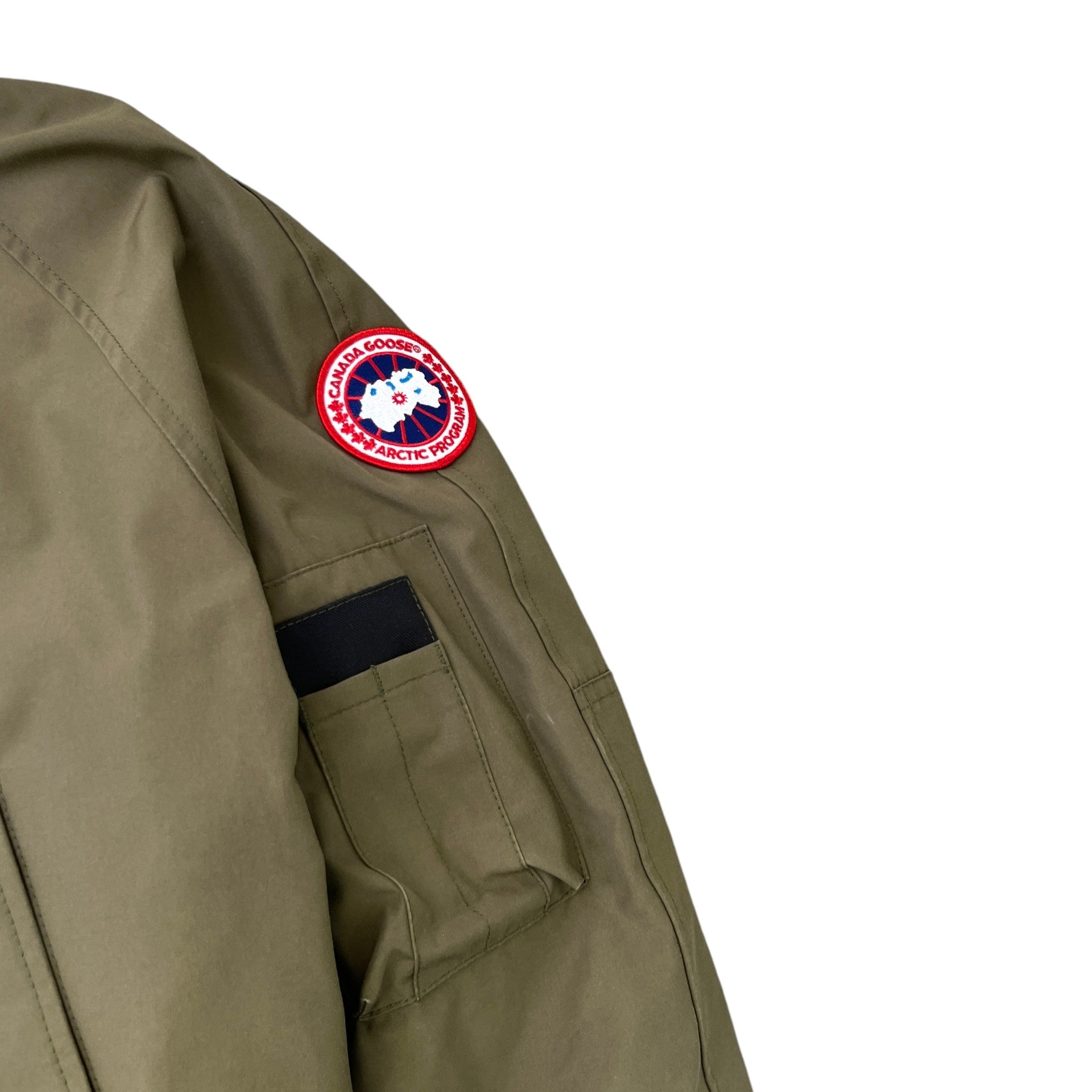 Men's Chilliwack Bomber Down Jacket Khaki Size XL