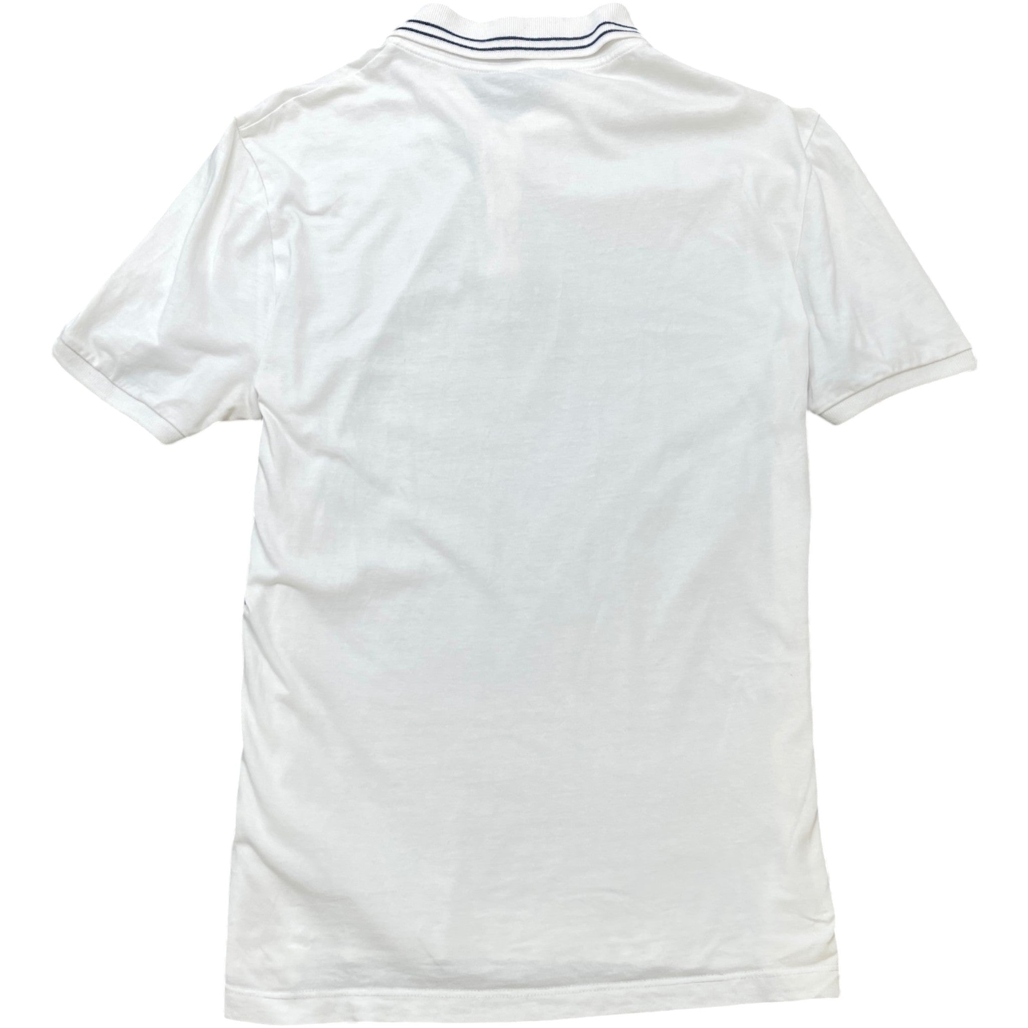 Men's Gg Marmont Logo Polo Shirt White Size M