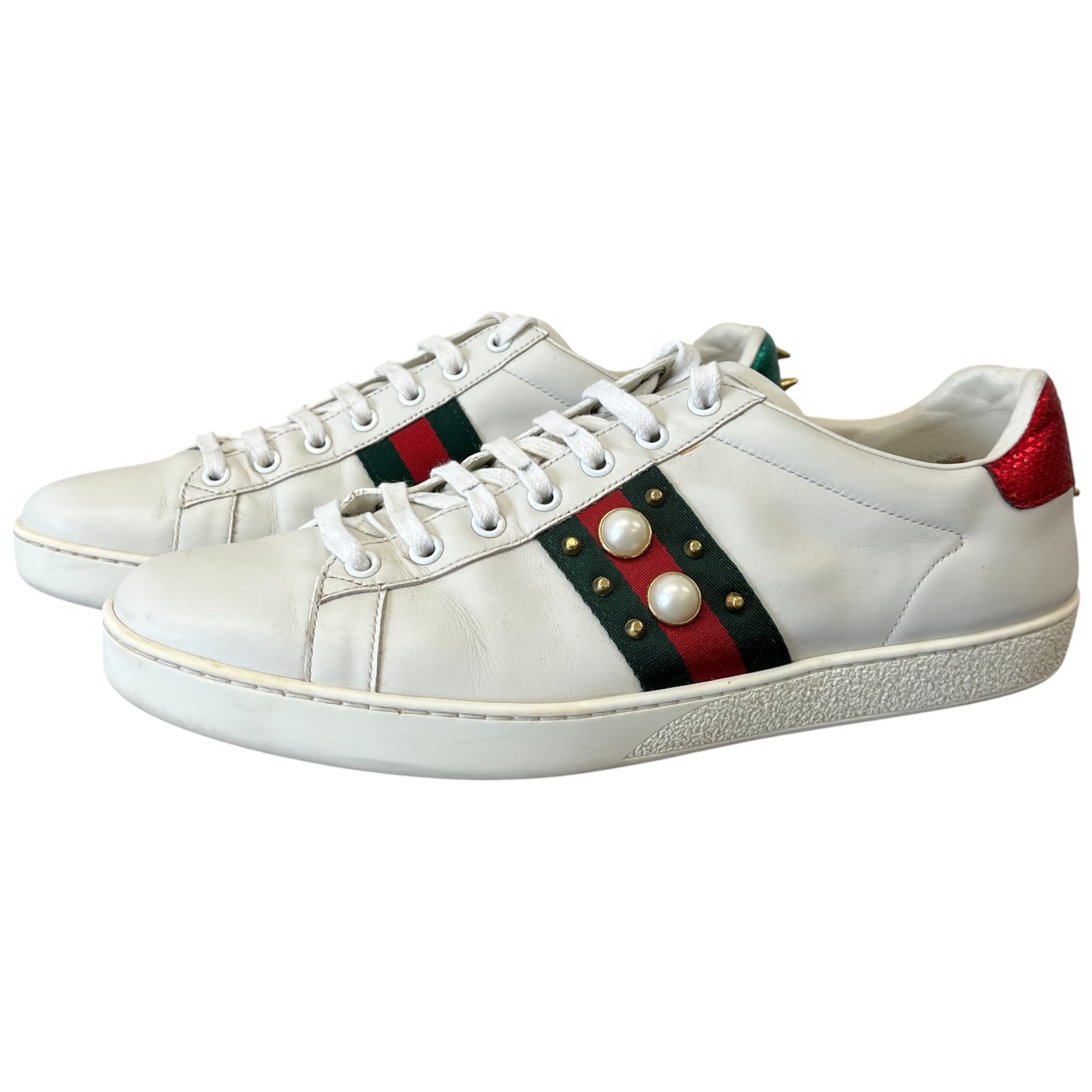 Men's Ace Web Low Trainers White Size EU 42 / UK 8